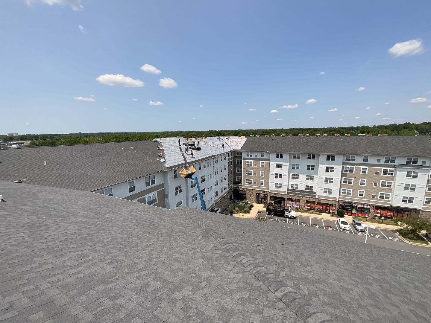 Multi-Family Commercial shingle roof by Alpha Design Services