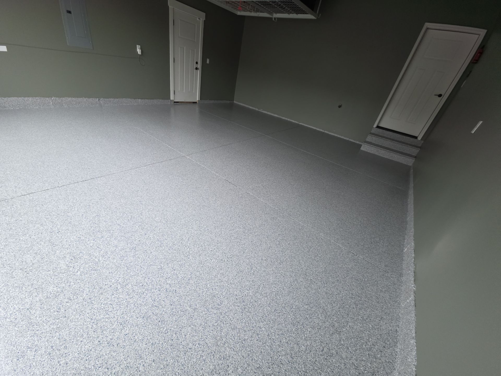 Garage Transformation using Tidal Wave by Croc Coatings, LLC