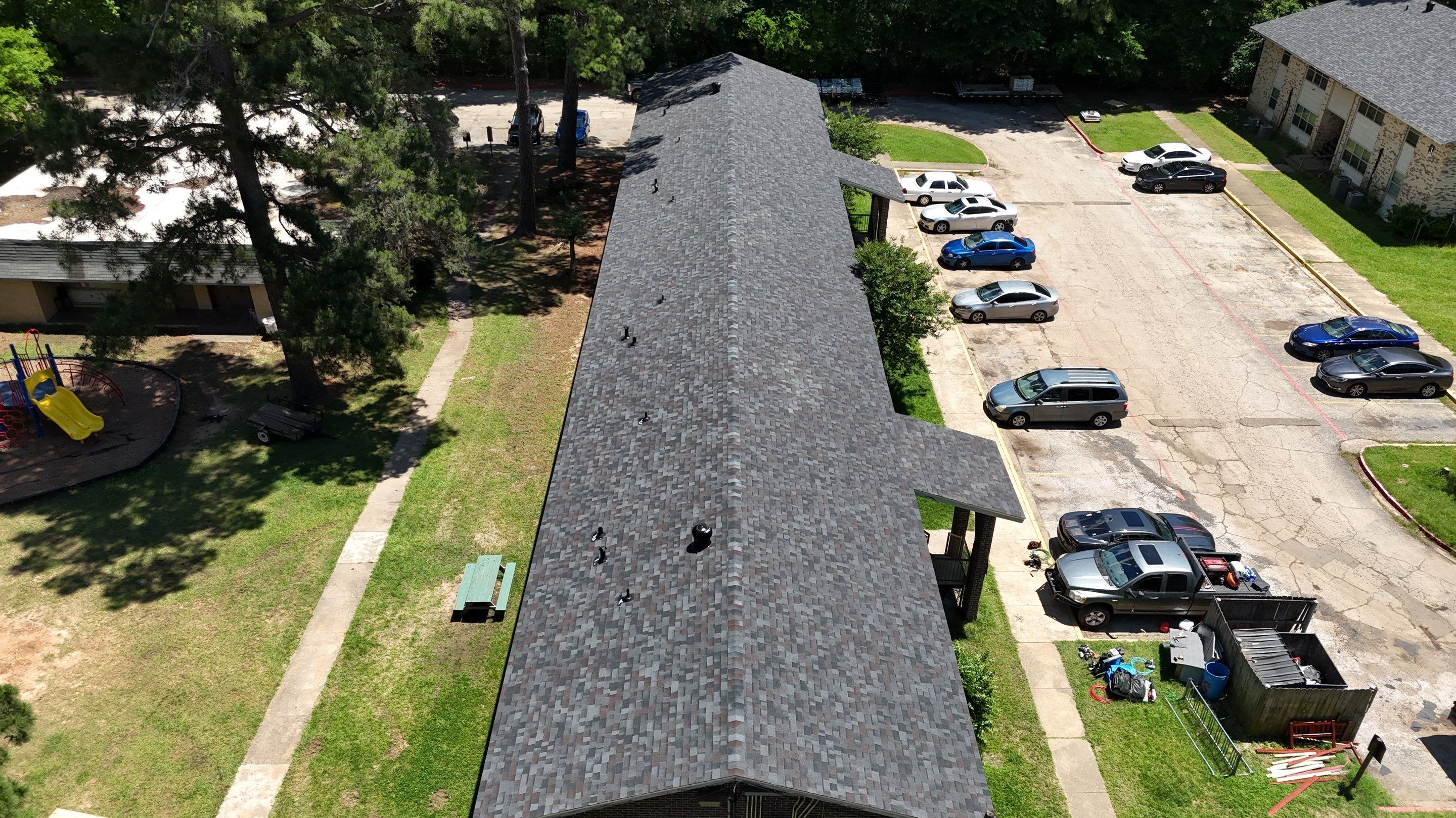 Pine Grove Apartments - Longview, TX by Hostetler Roofing