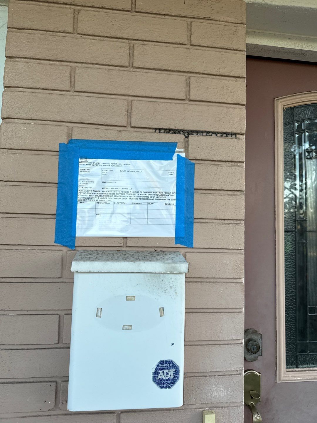 Project in St. Petersburg 33710 by Mitchell Roofing Company LLC 
