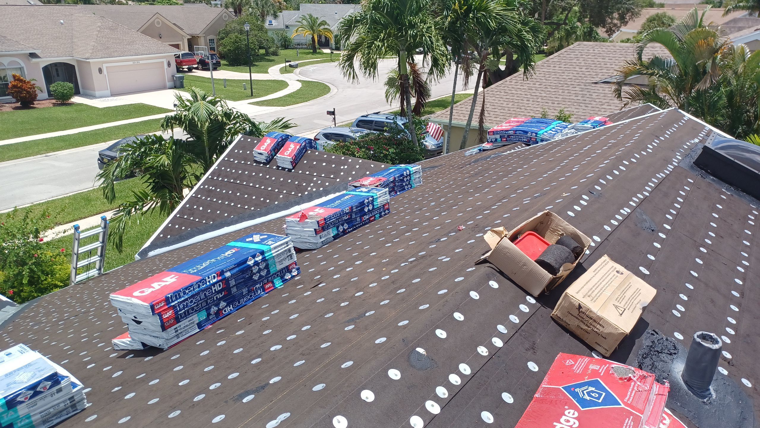 Residential Roofing Installation using GAF by BLUES BROTHERS ROOFING