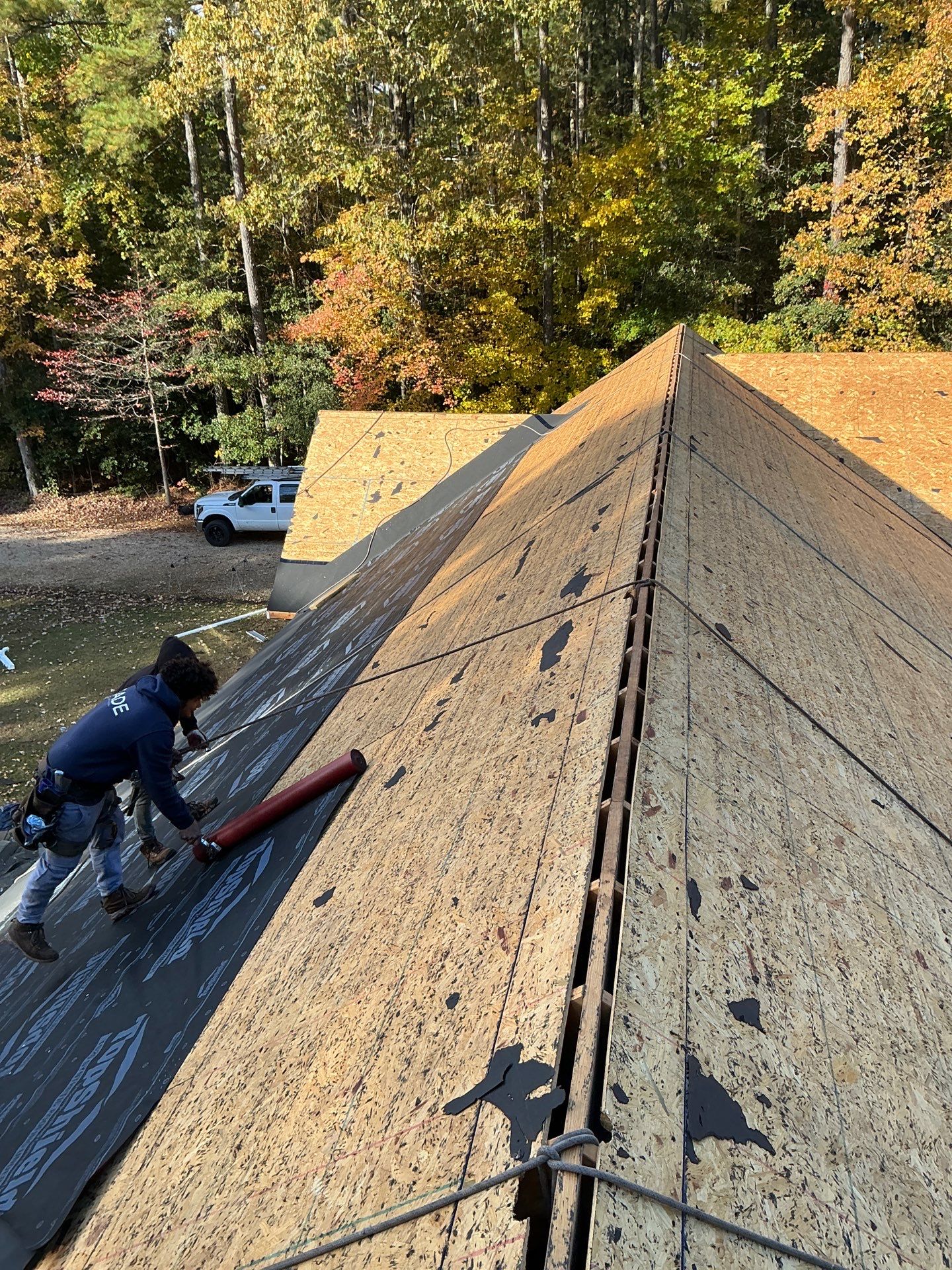 Mathews Residential Roof Replacement Using Owens Corning Duration Shingles by Cade Construction