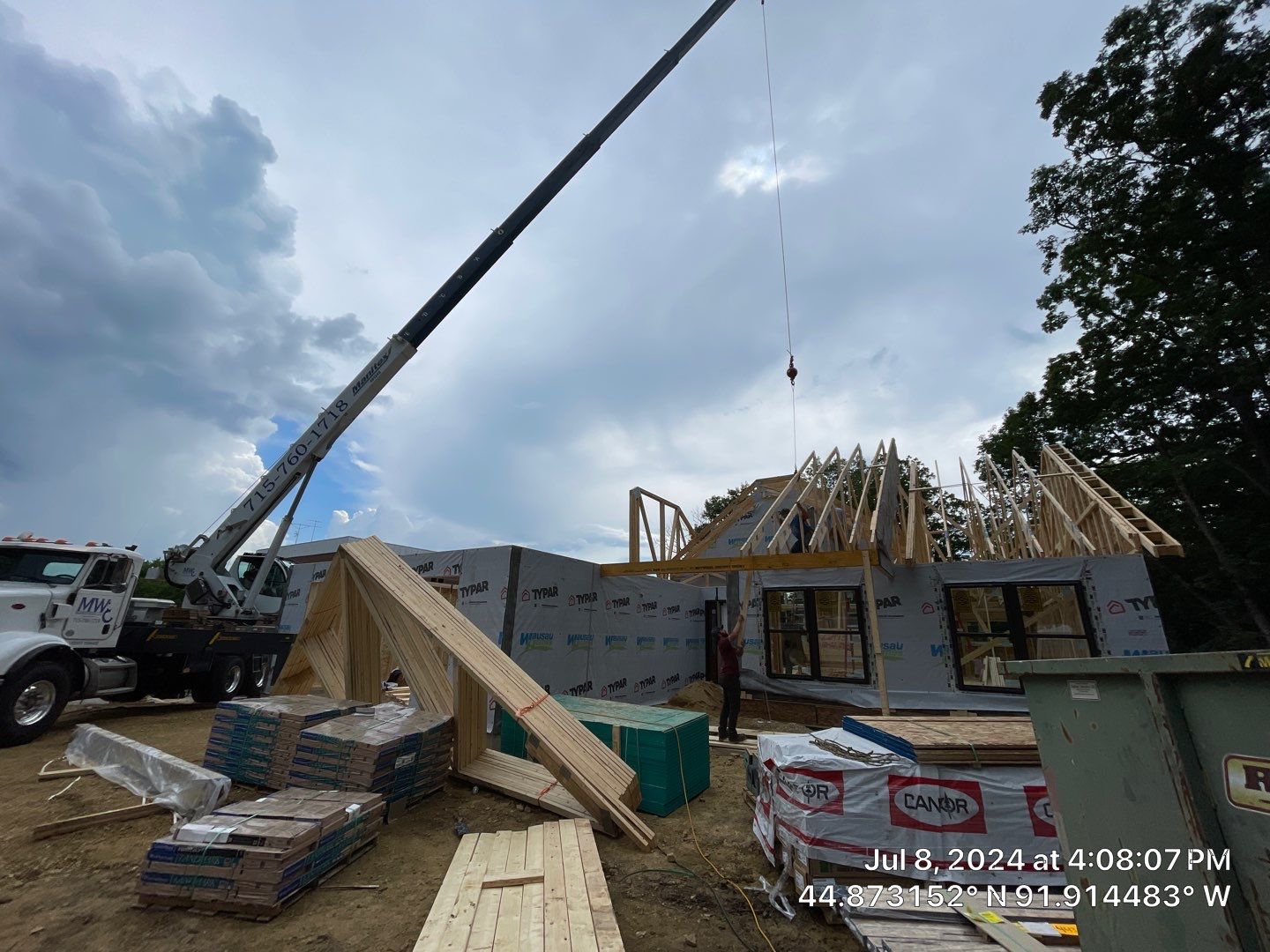 Menomonie, WI Build by Bauer Estates LLC