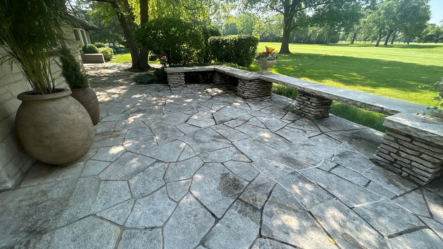Brick paver clean, sand and seal.  using Surebond SB-1300 by Northern Power Washing LLC.