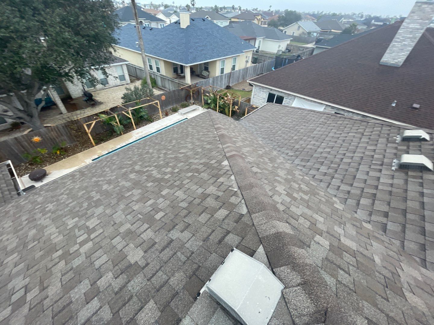 Residential Roofing Repair using Attic Vents by Lighthouse Roofing