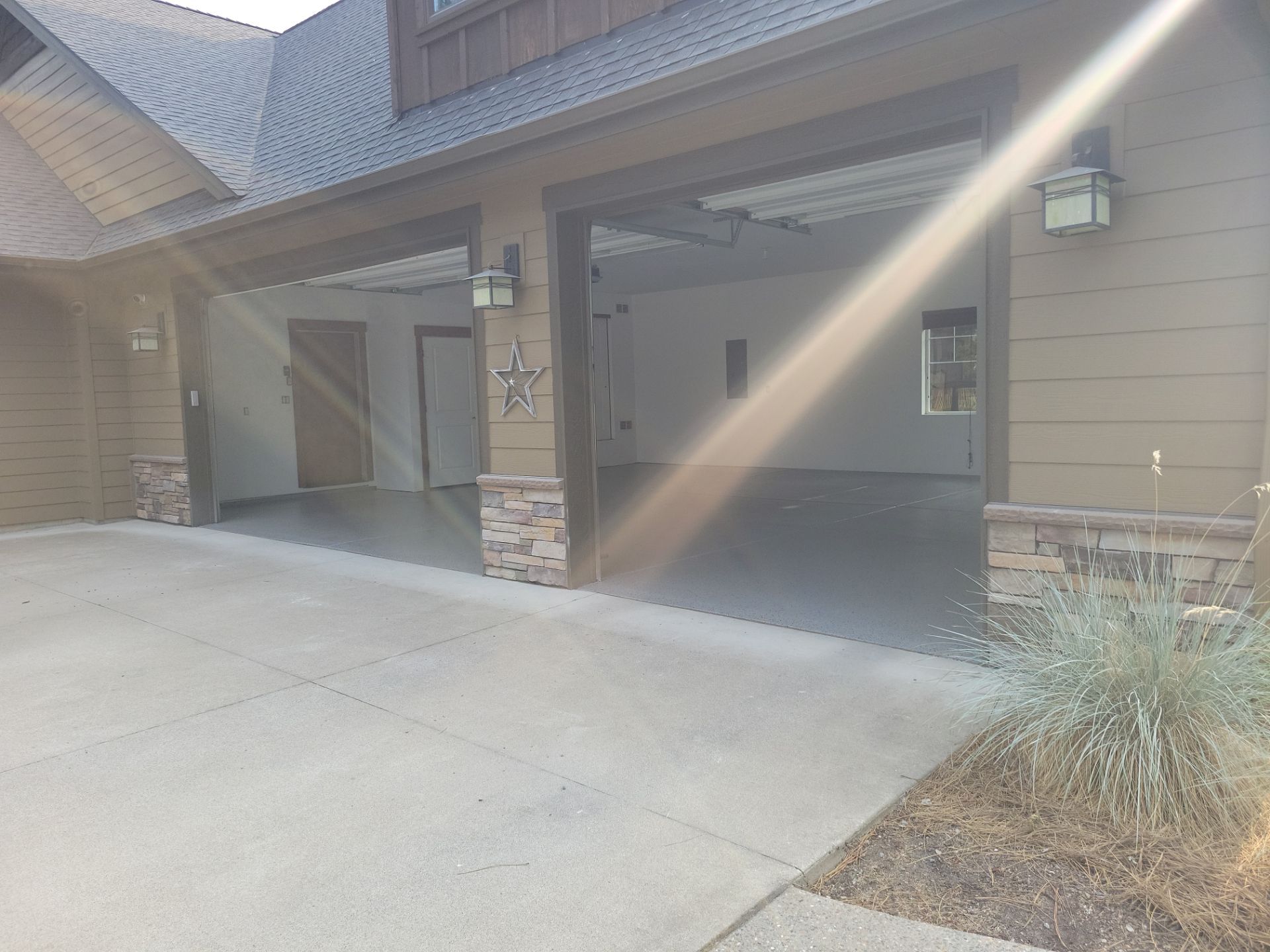 Garage Transformation using Denali Hybrid by Croc Coatings, LLC
