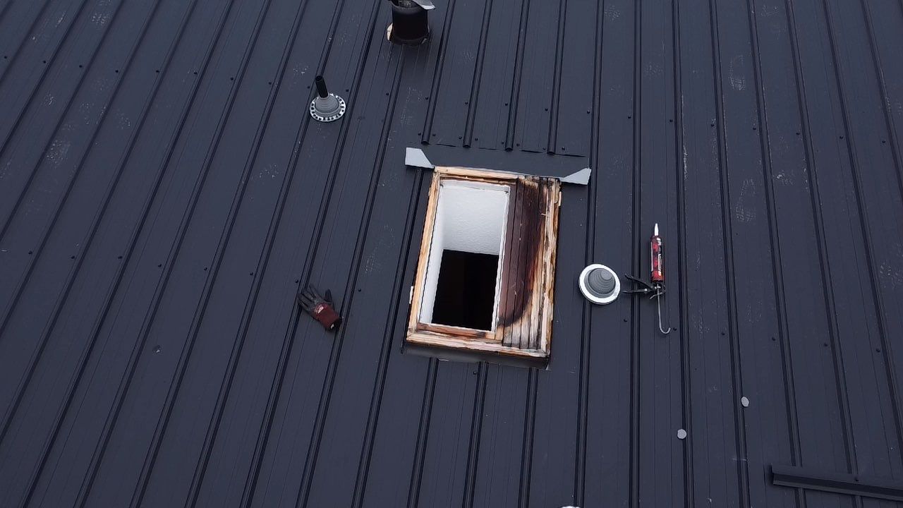 Exposed Fastener Metal Roof Replacement – Columbia City, Indiana by 4Ever Metal Roofing