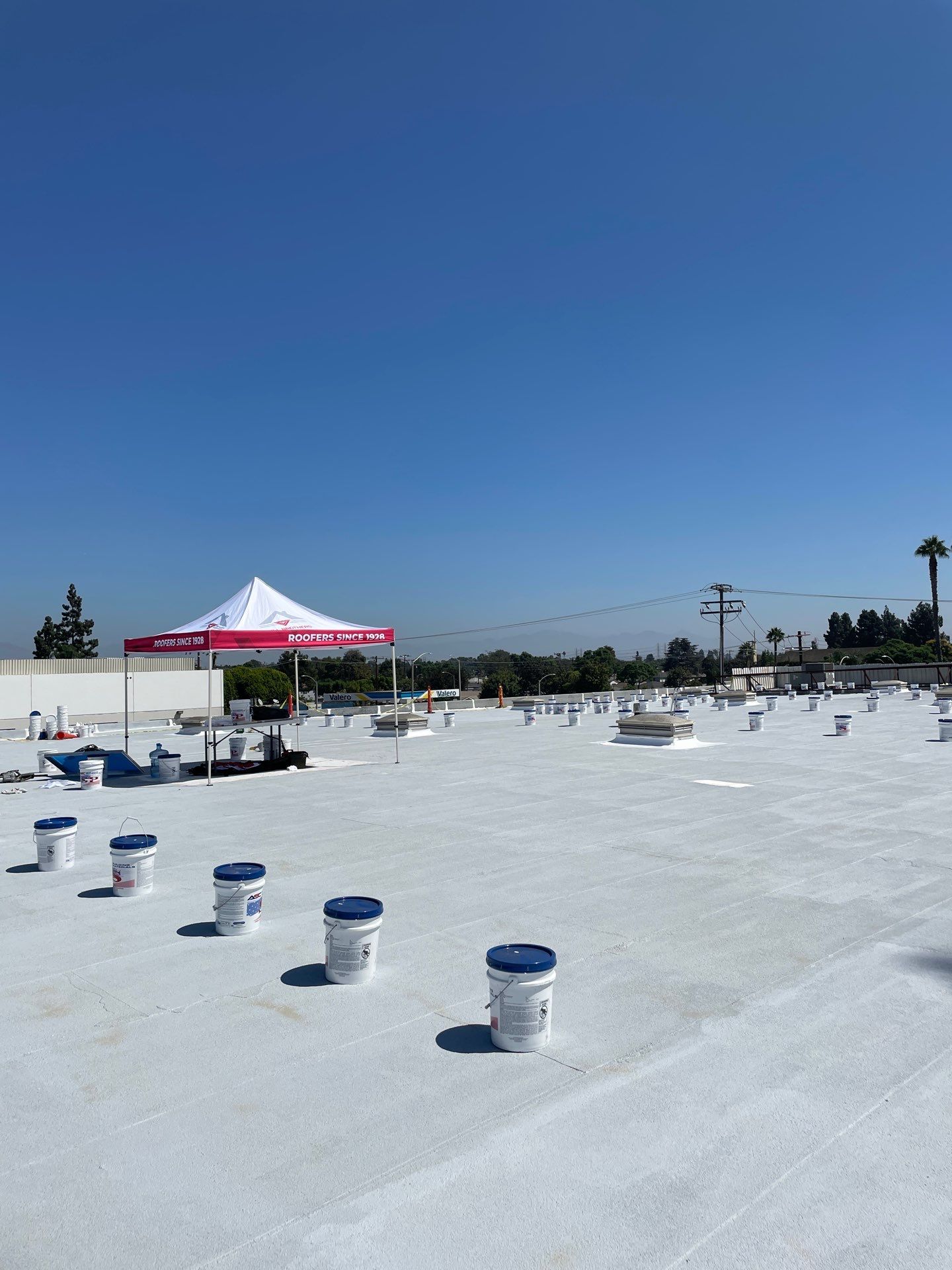 40,000 sqft Warehouse in Long Beach by Hull Brothers Roofing