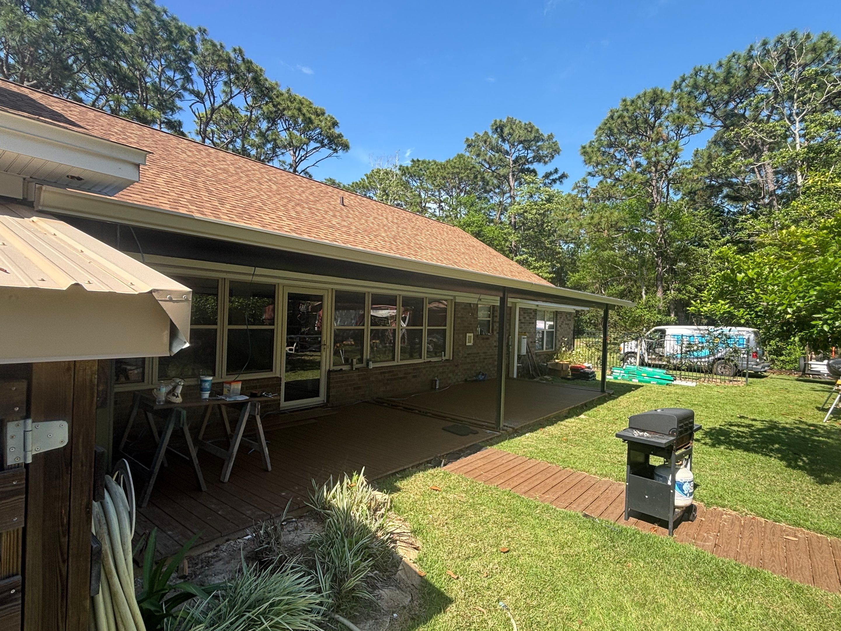 Gulf Breeze Patio Cover by Titan Sunrooms