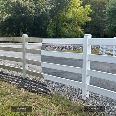 Luxury Vinyl Fence