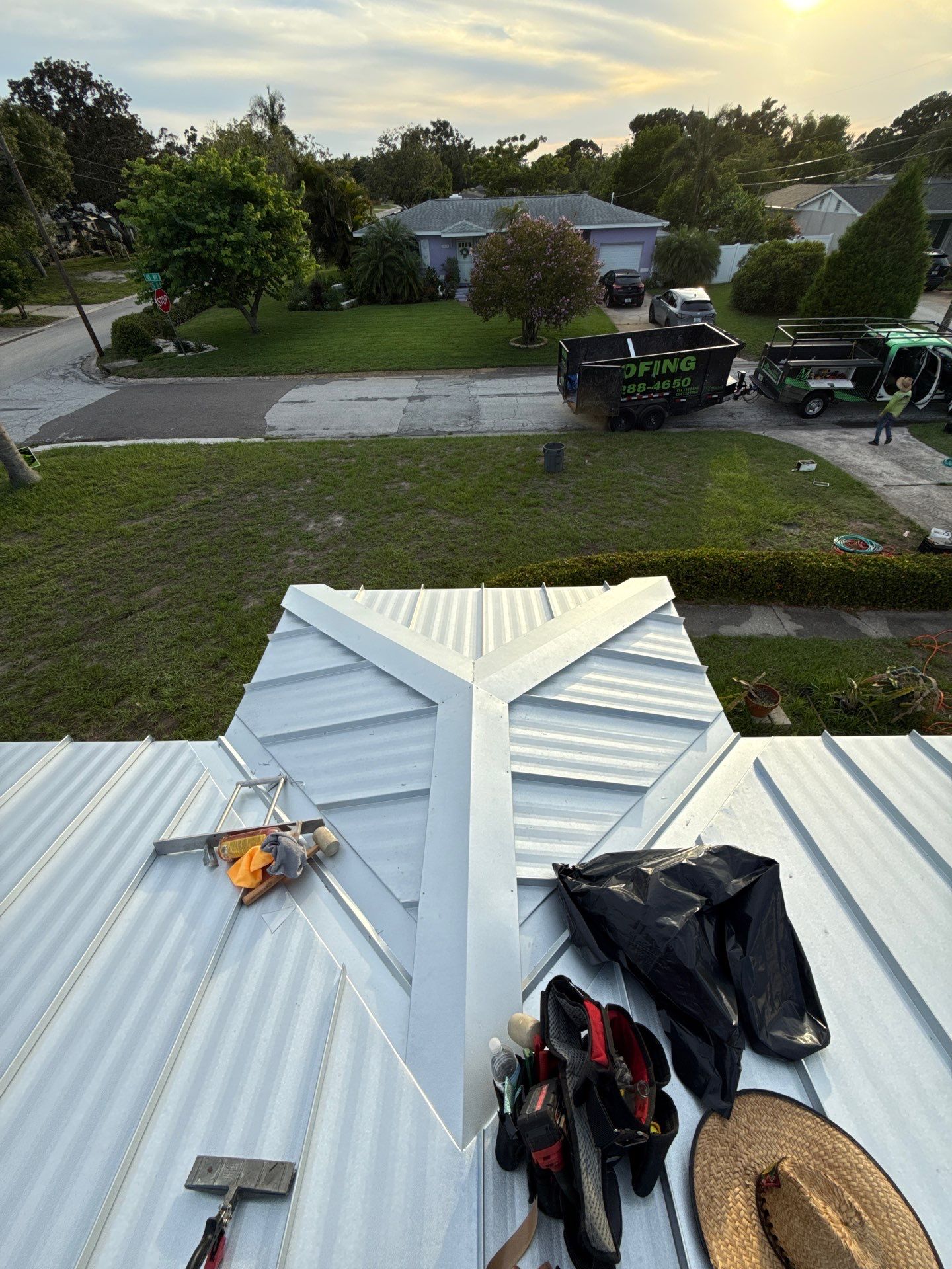 Project in St. Petersburg 33713 by Mitchell Roofing Company LLC 