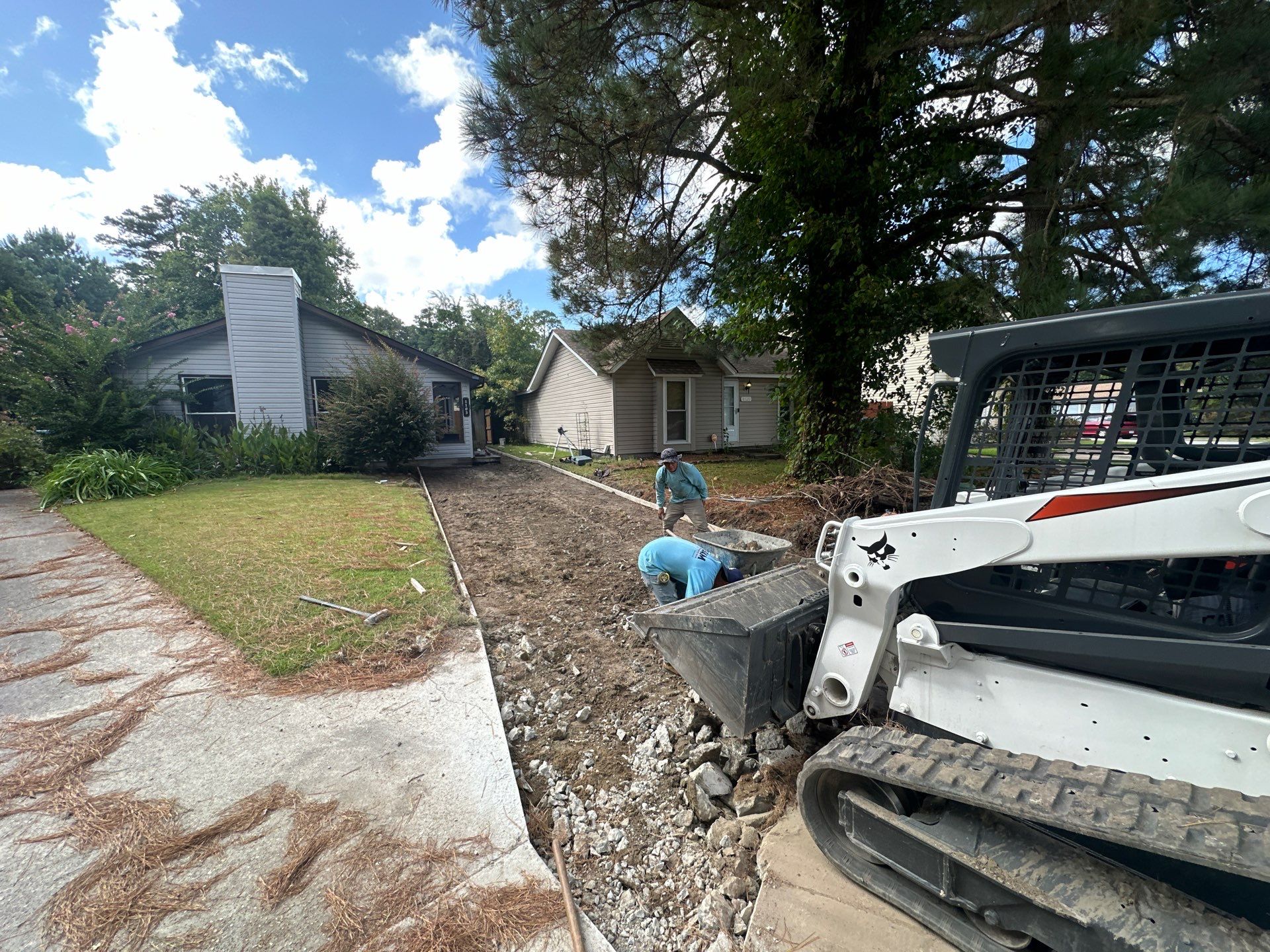 Project in Virginia Beach by Sam The Concrete Man Virginia Beach