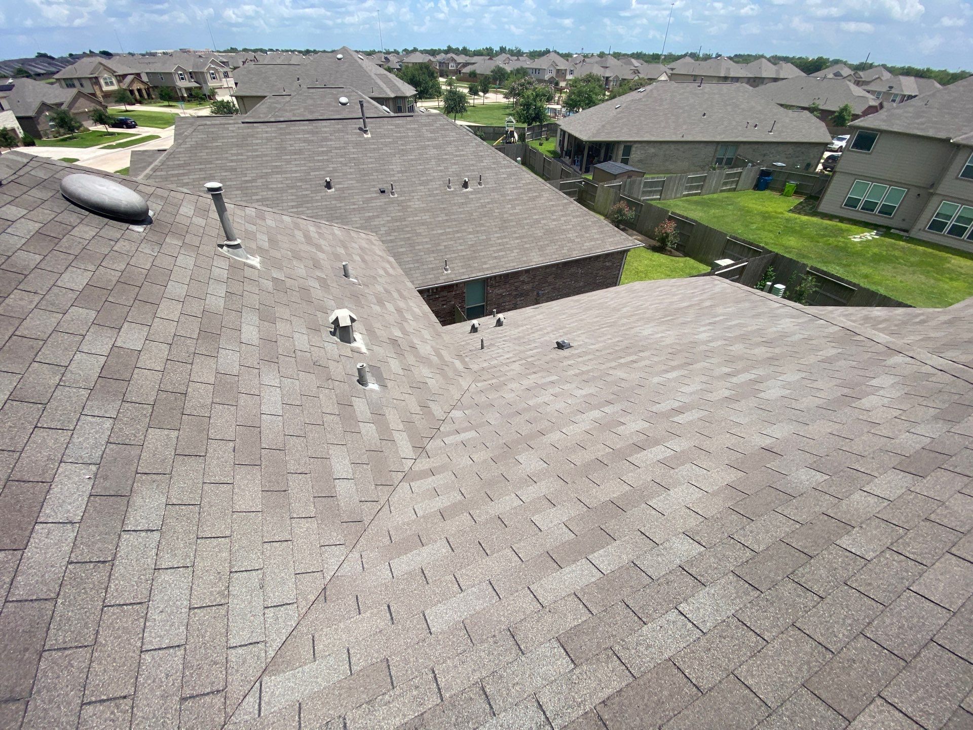 Residential Roofing Repair using Owen's Corning Duration (Lifetime) Shingles by Roof Repair Company