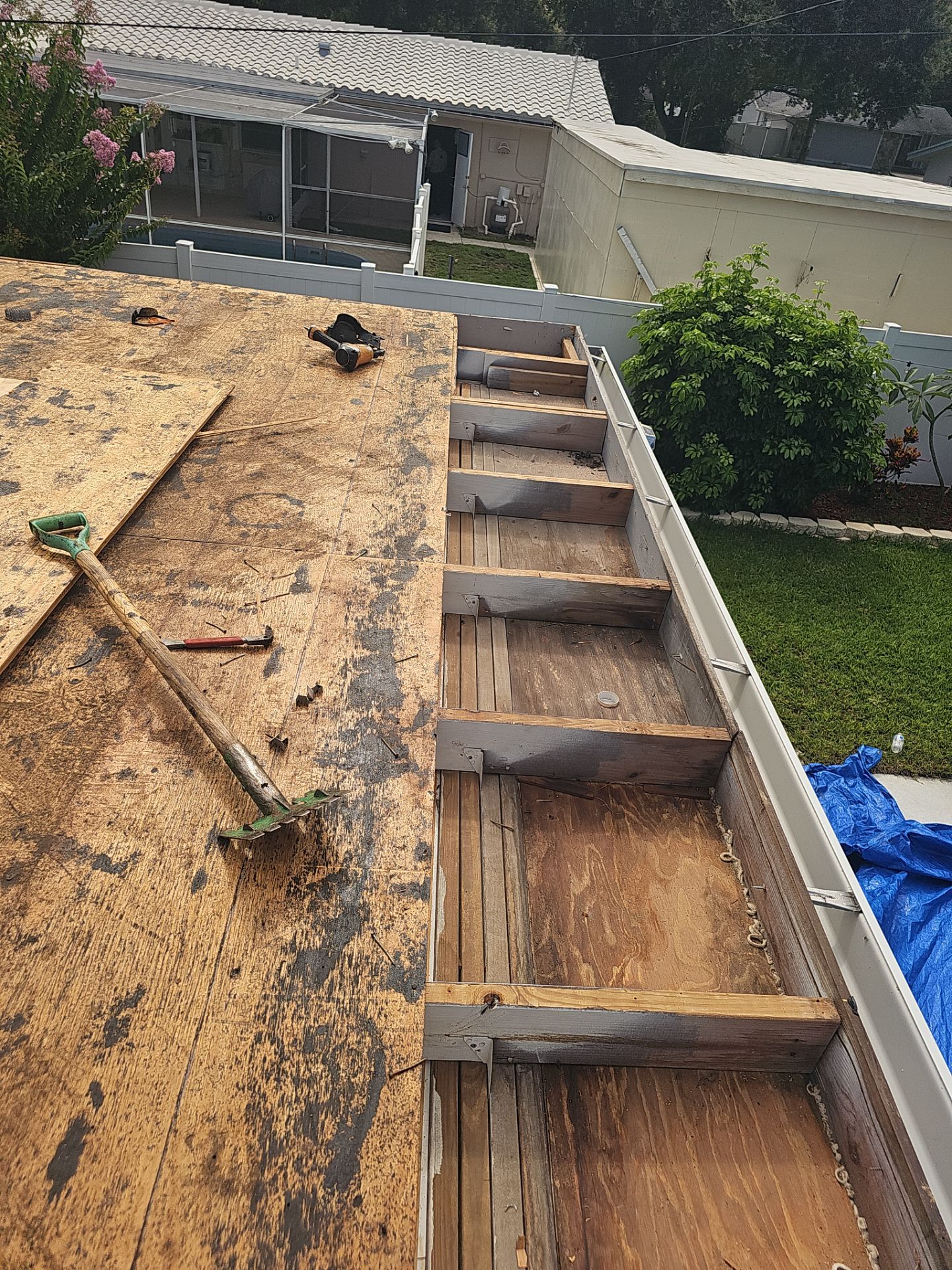 Project in Clearwater 33756 by Mitchell Roofing Company LLC 