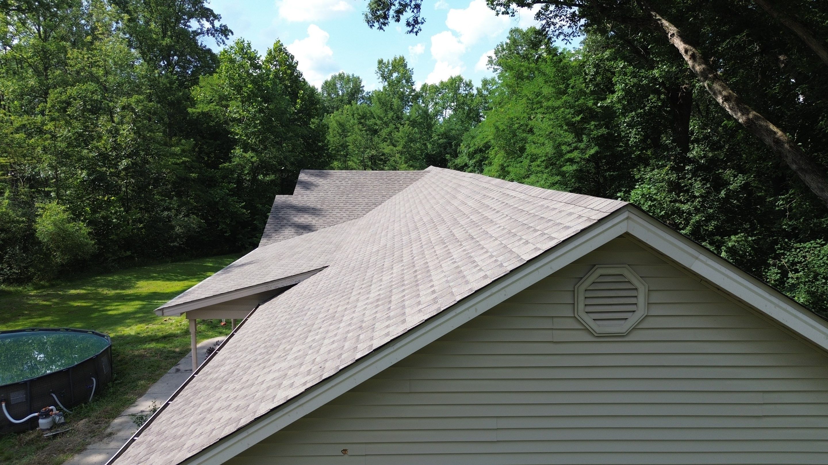 Project in Columbus by Moss Roofing