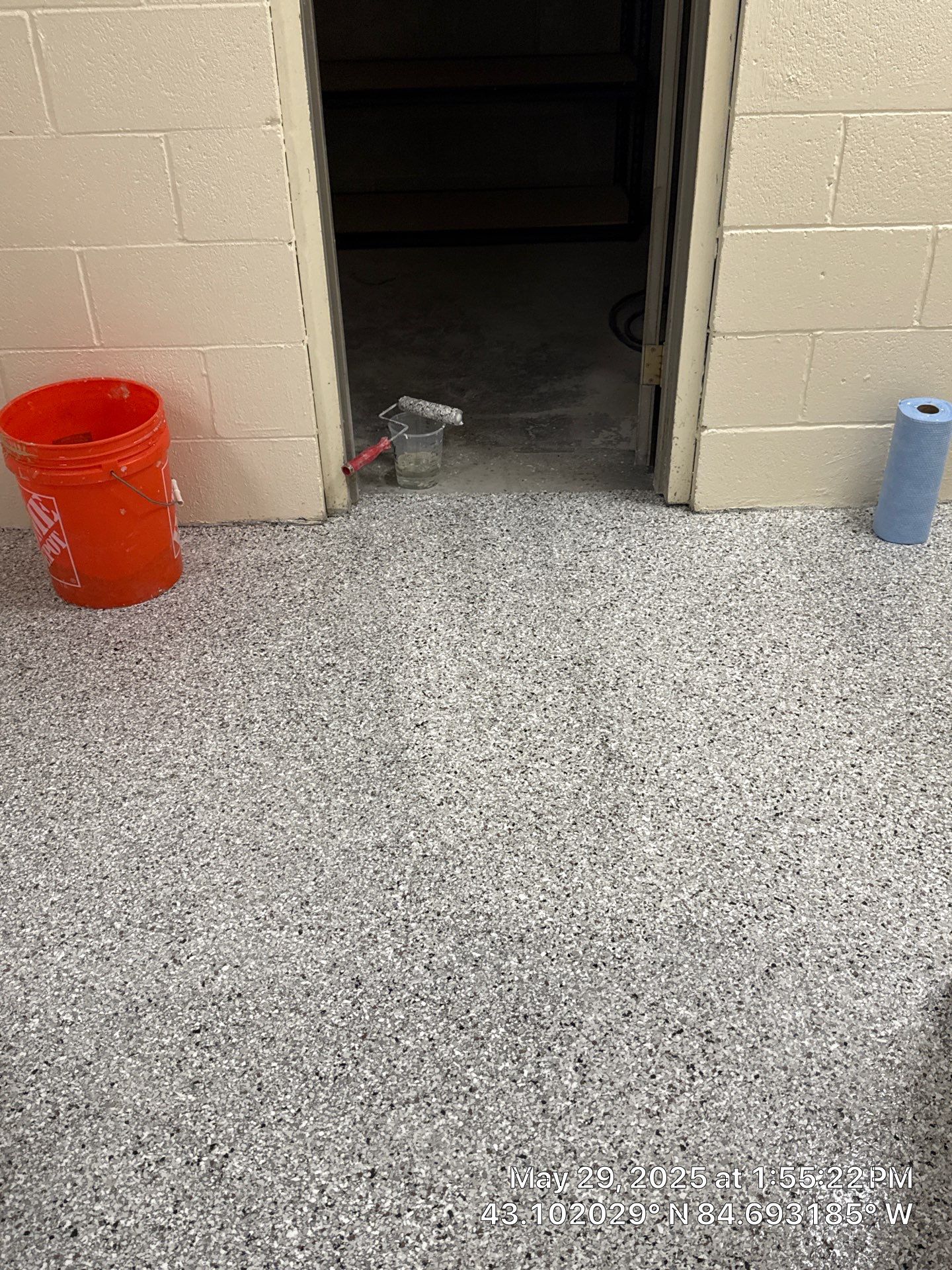 Project in Maple Rapids by Wise Coatings of Central Michigan