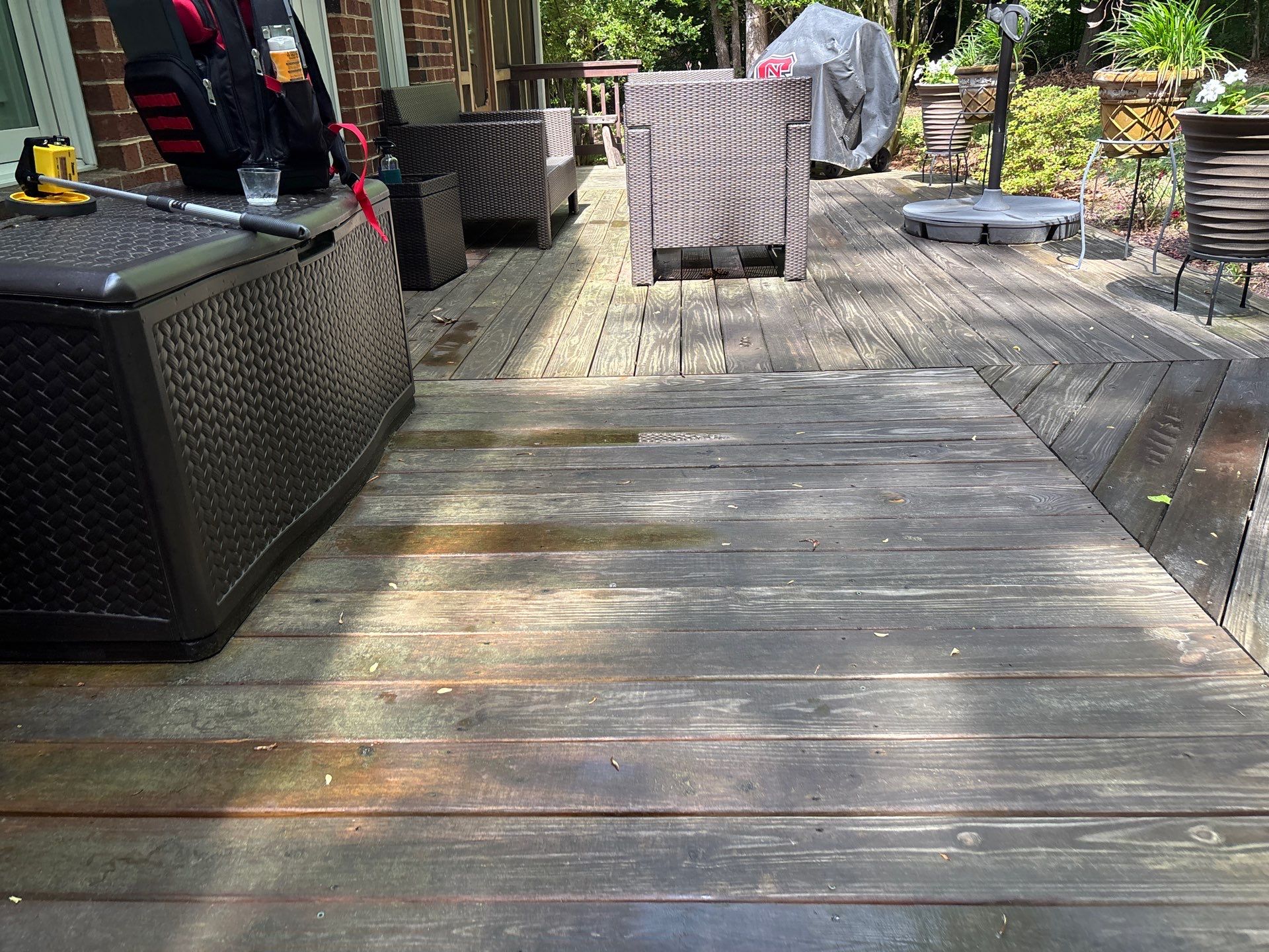 Deck using Wood Sealant by DuraSeal