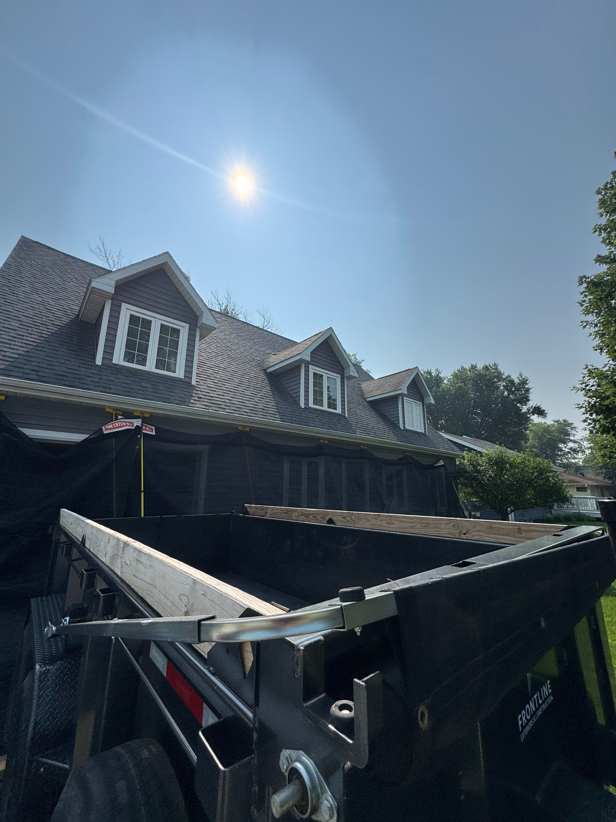 Project in Monona by Frontline Exteriors & Construction LLC