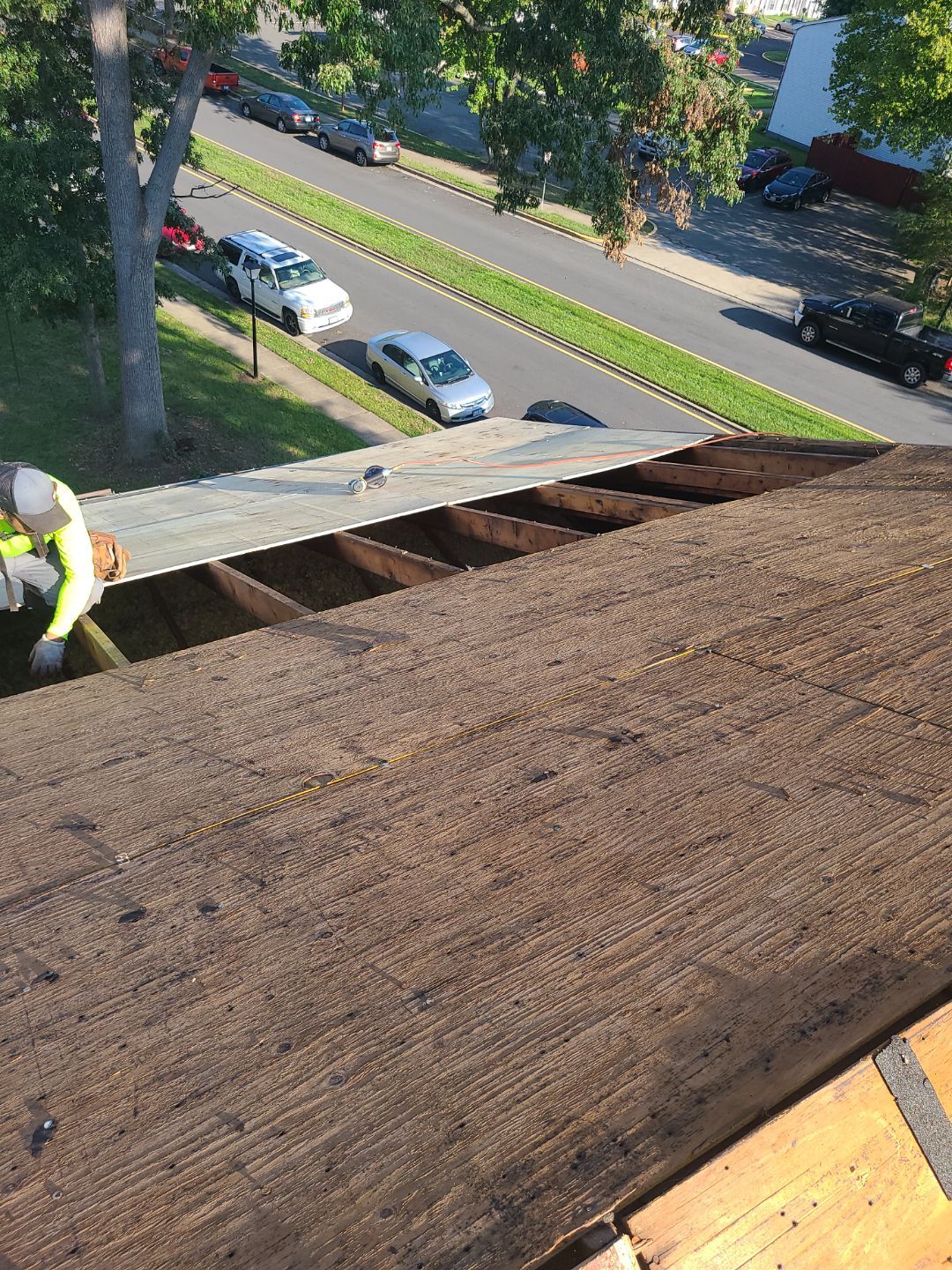 Woodbridge: Residential Roof Replacement with CertainTeed Landmark Shingles in Charcoal Black by RM Banning, Inc.