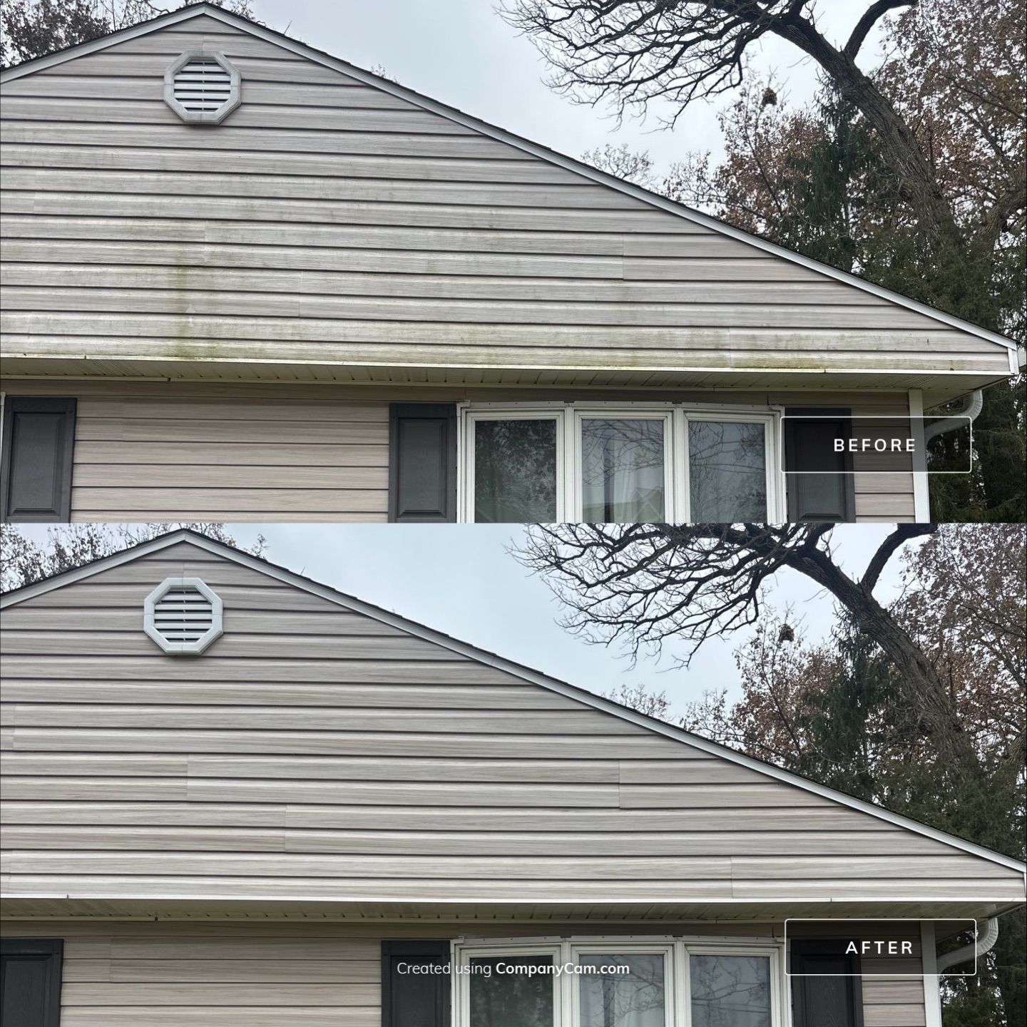 Project in Lake Villa by Simmons Power & Soft Washing