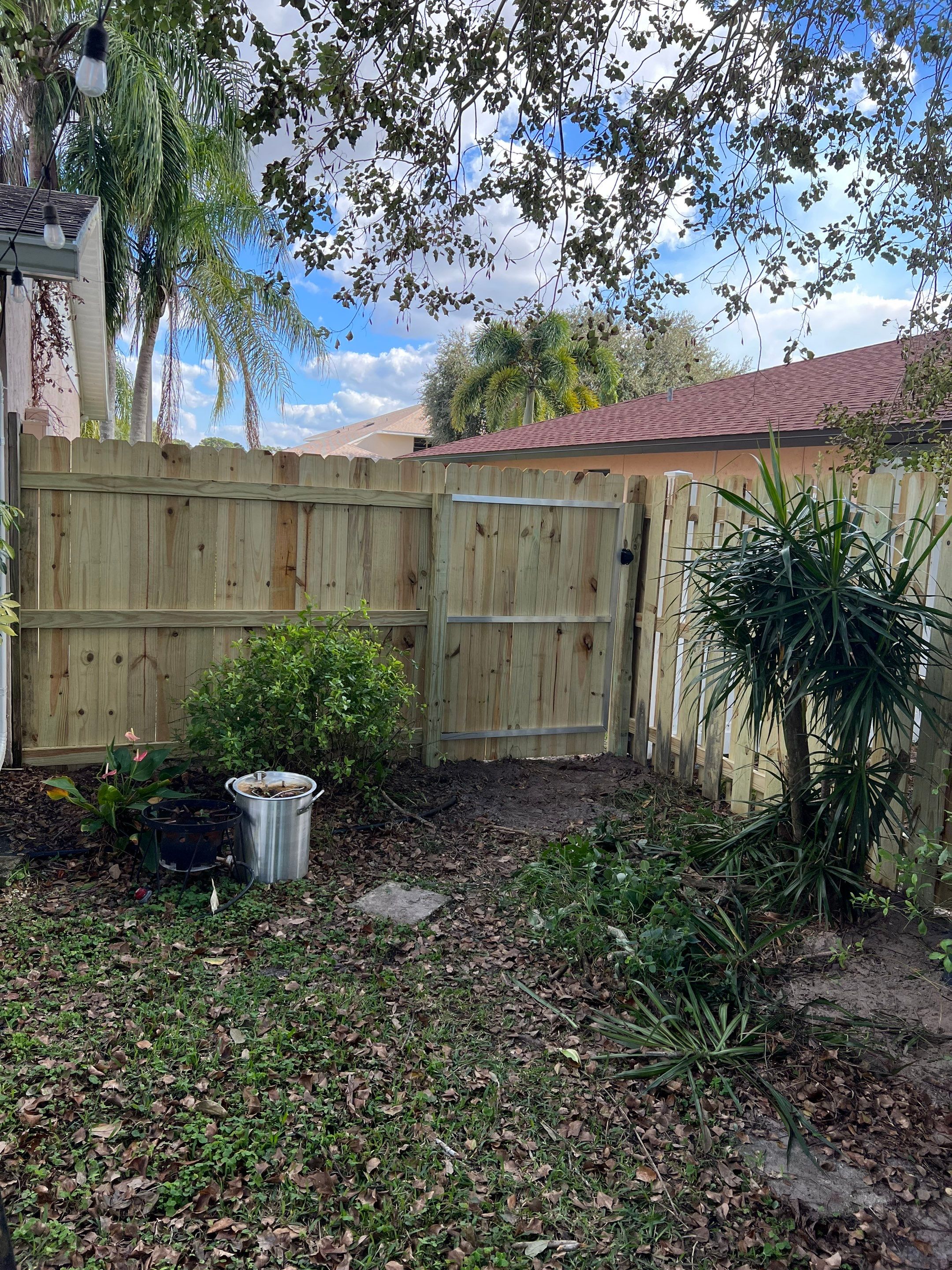 Venice, FL 6 ft. Tall Treated Board on Board Privacy Fence  by Asap fence and gates, LLC