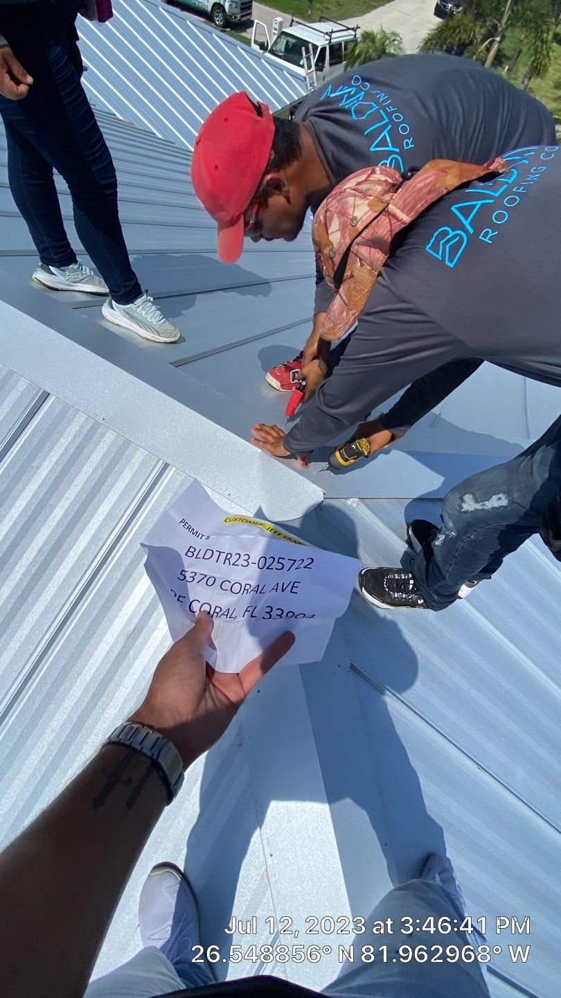 Residential Roofing Installation using Standing Seam Metal by Protek 