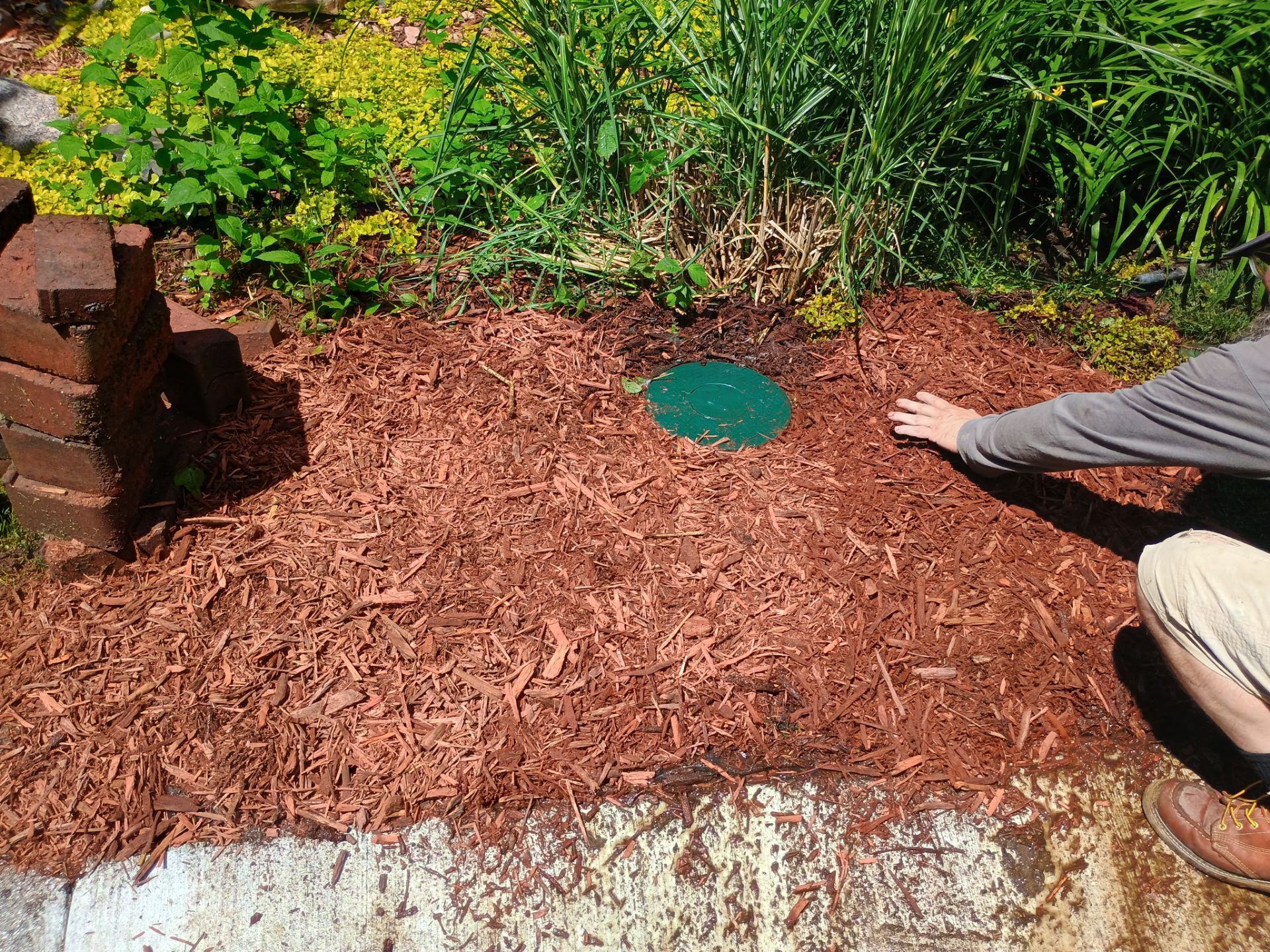 Buried Yard Drainage Installation in Plymouth, MN by Waterproofing Northeast
