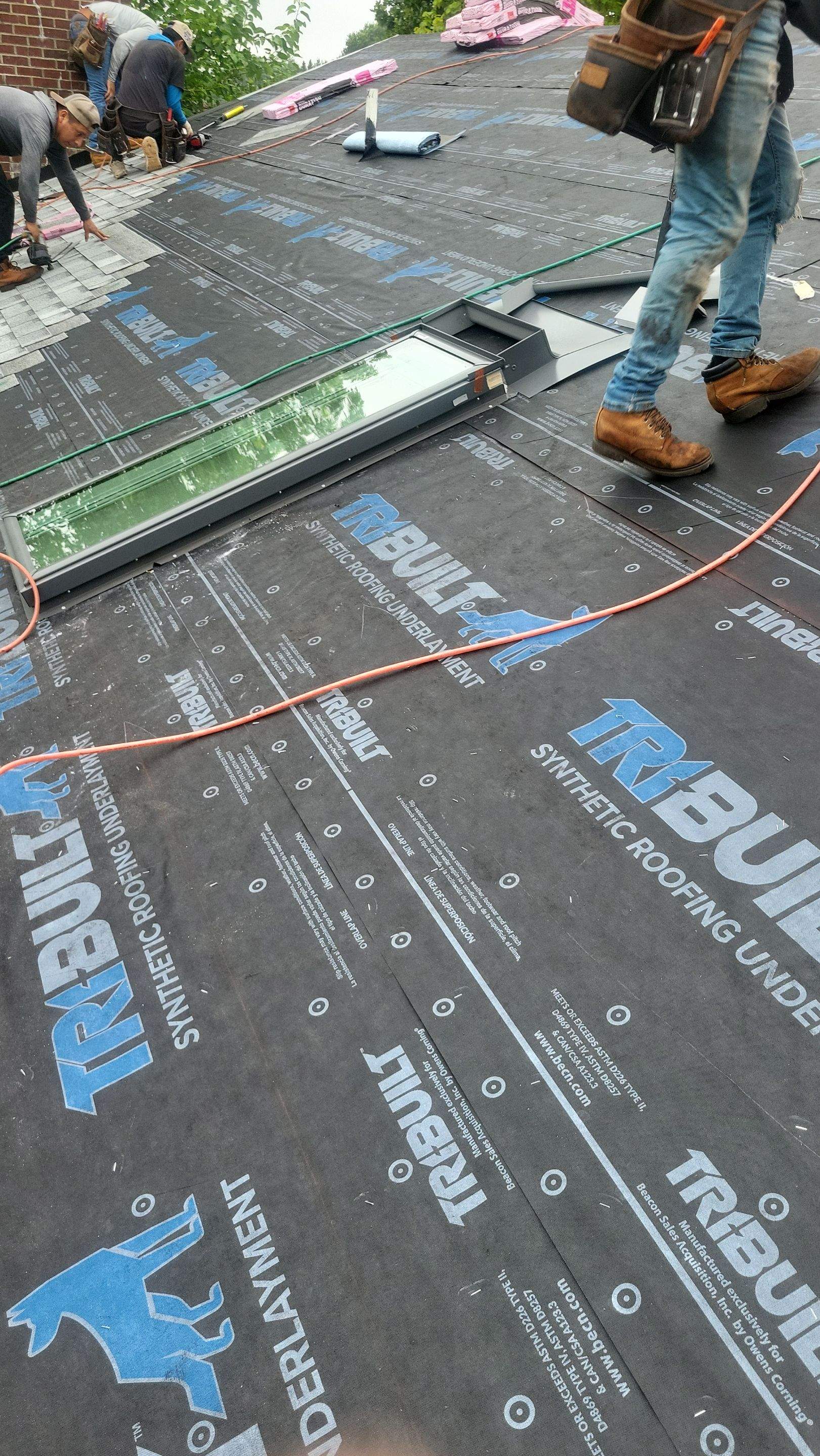 Roof Replacement with Skylight Installation in Frederick, MD by ARCH Exteriors 