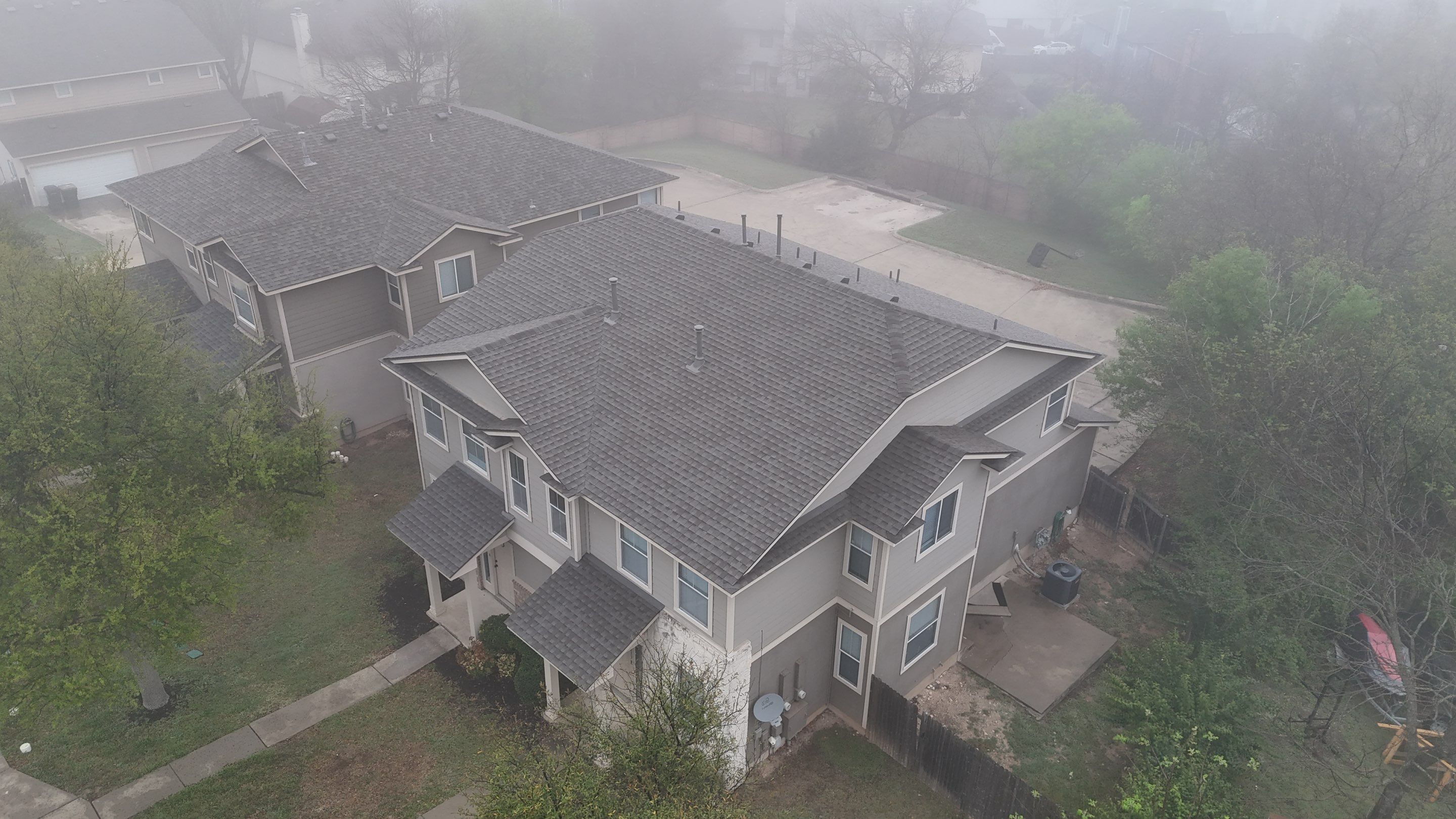 Residential Roof Replacement using GAF - Timberline Natrual Shadow - Weathered Wood by Action Exteriors Austin