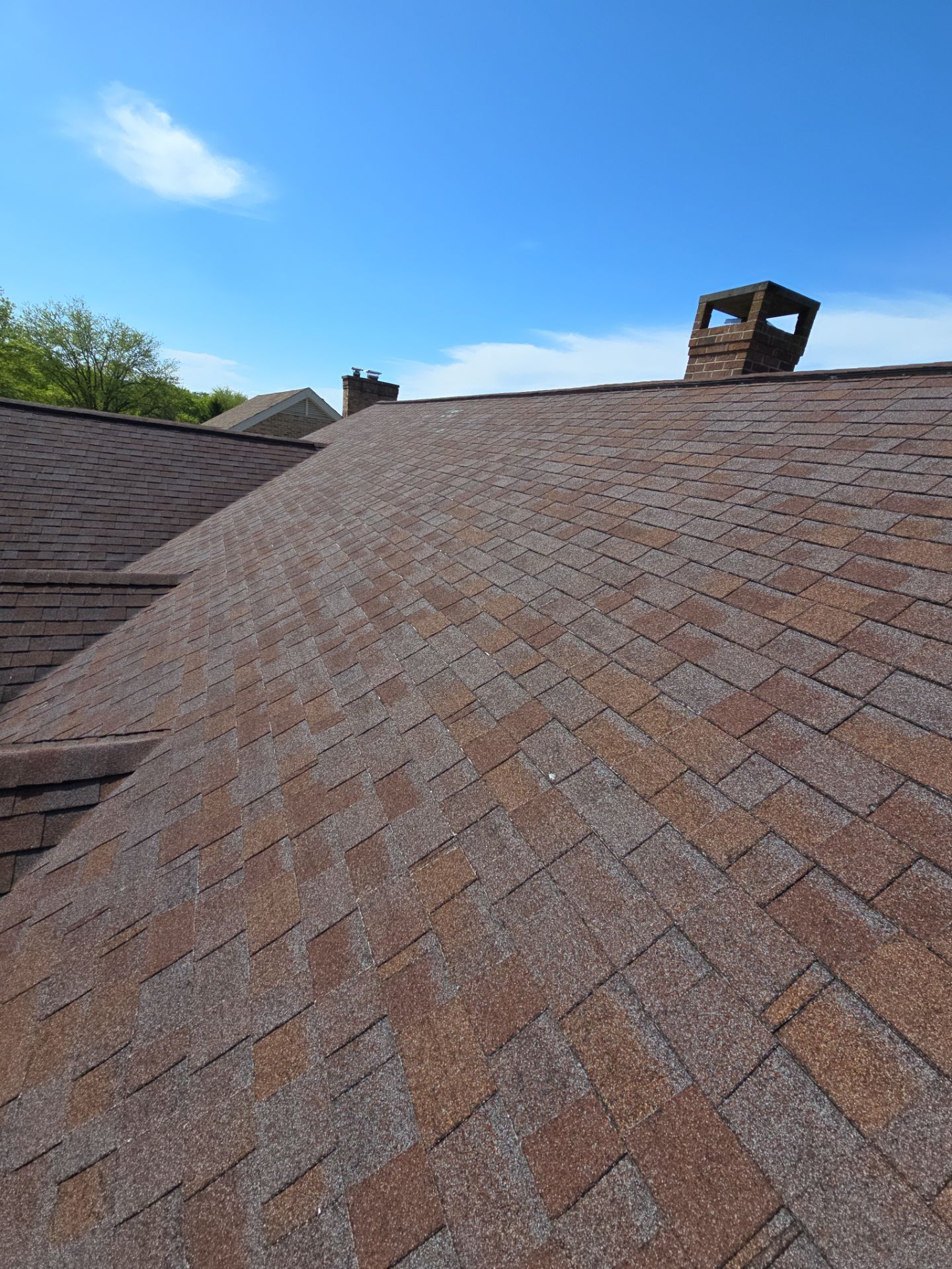 Oak Brook Architectural Shingle Roof Replacement and Velux Skylight Upgrade by Roof One