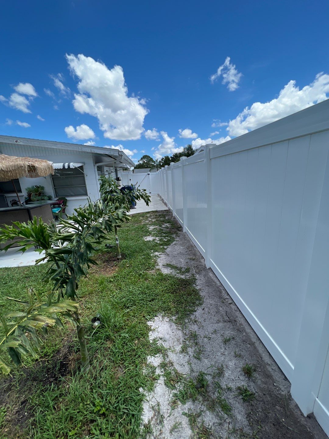 Sarasota, FL 6ft. Tall White Vinyl Privacy Fence  by Asap fence and gates, LLC