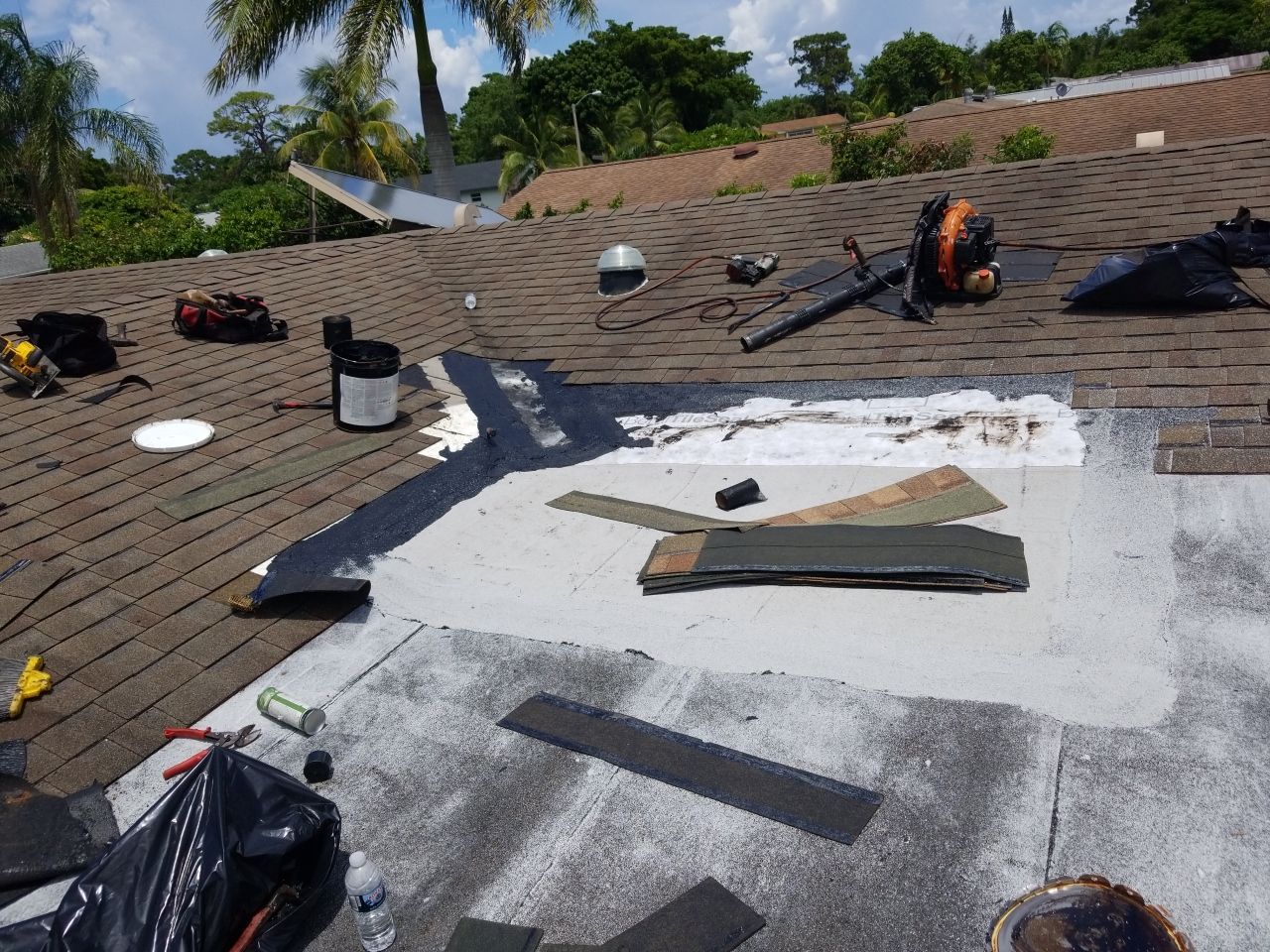 Residential Roof Repair and Exterior Soffit Renovation in Boca Raton by Aastro Roofing