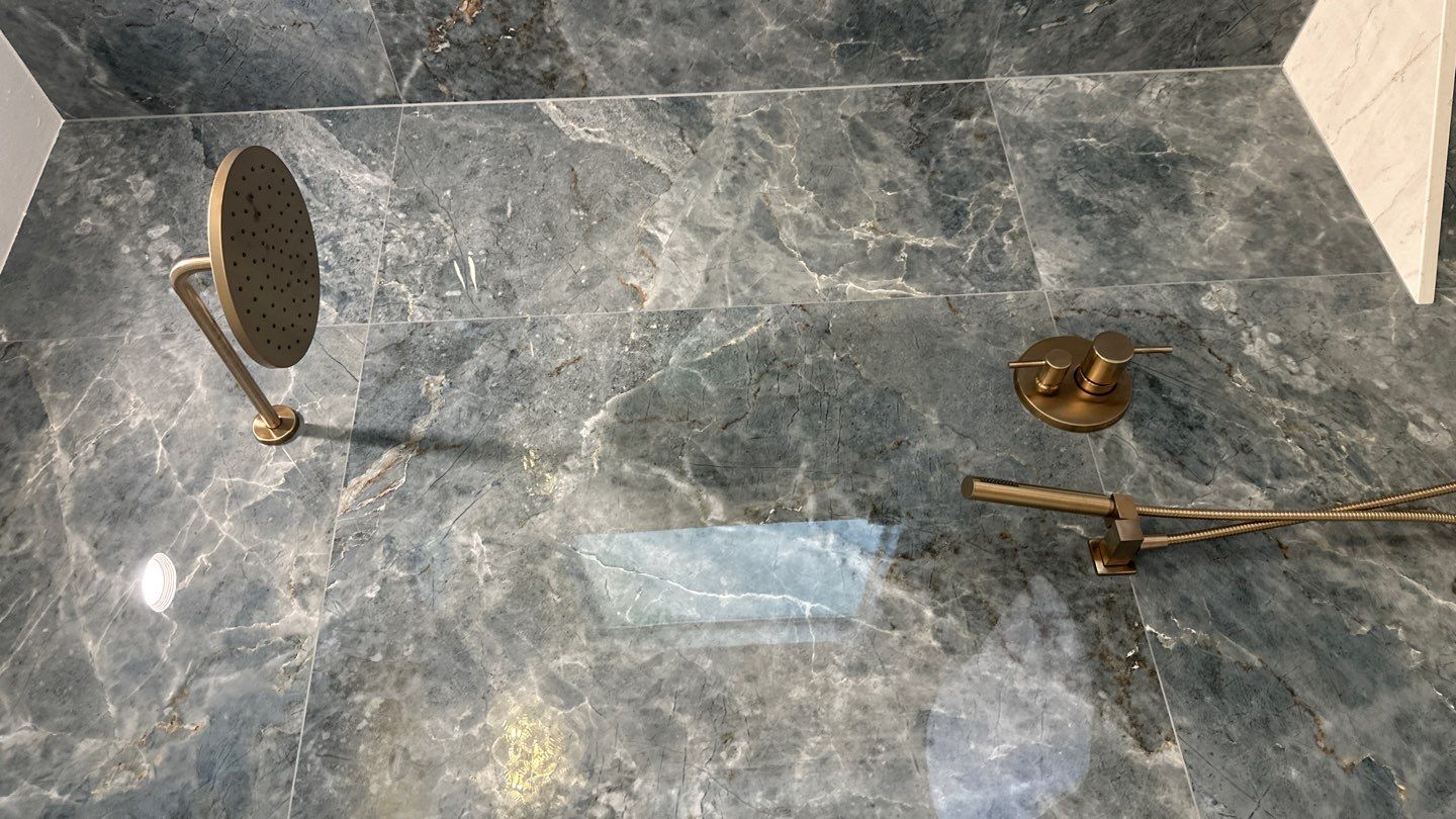 Stone Oak Master Bathroom Remodel with Freestanding Tub & Walk-In Shower by Legacy Bath and Kitchen