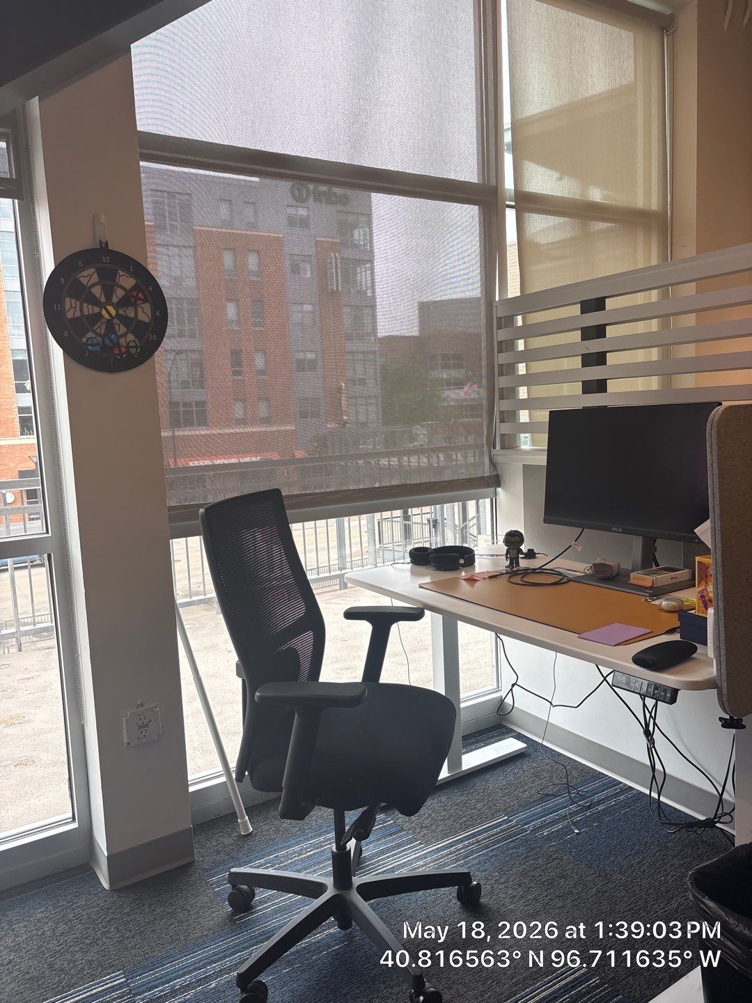 Modern Office Renovation in Lincoln Featuring Acoustic Ceilings and Glass Partitions by CompanyCam Sales Demo
