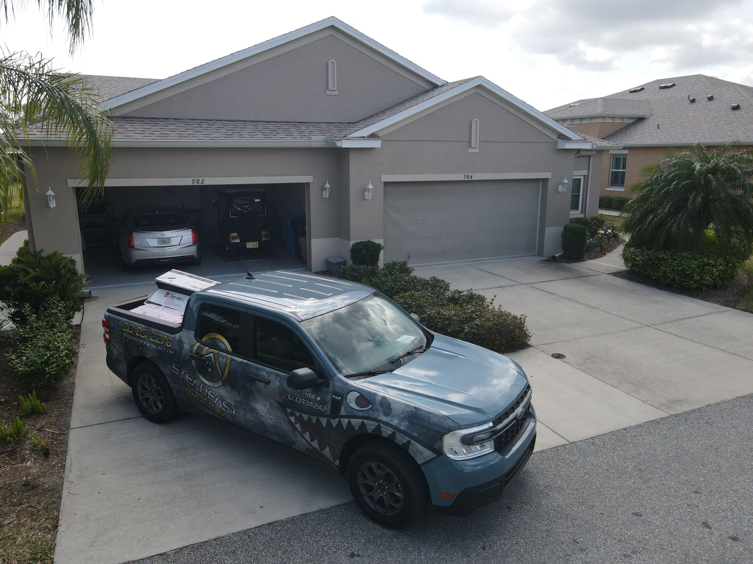 Roof Replacement in Sun City Center, FL. by Steadfast Roofing 