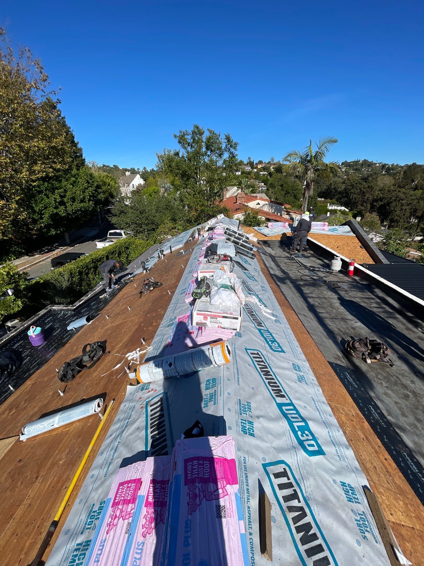 Residential Project in LOS ANGELES, CA by Hull Brothers Roofing