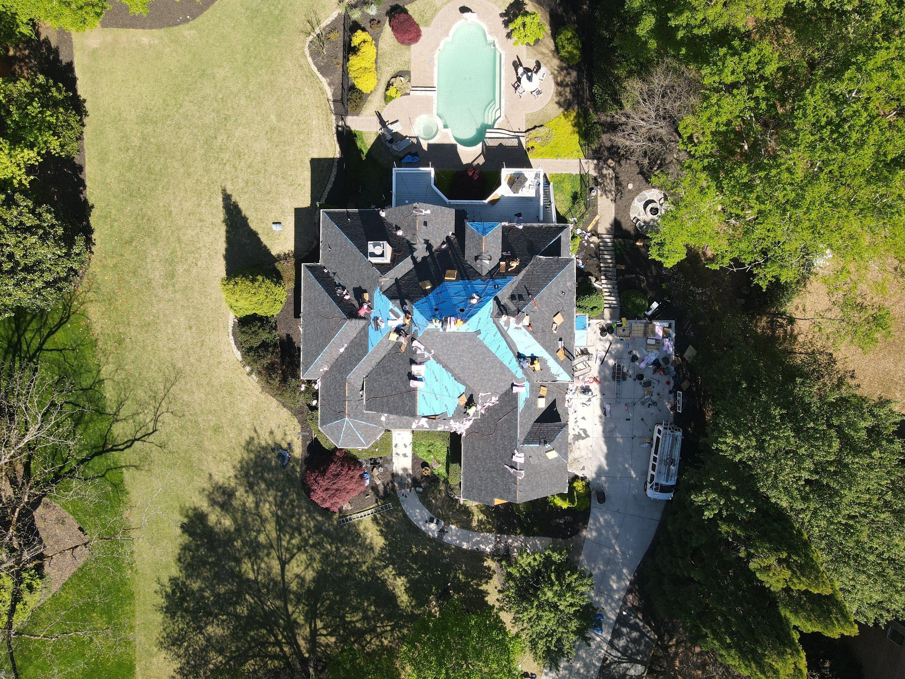 Residential Roofing Installation using Owens Corning by Inspector Roofing and Restoration