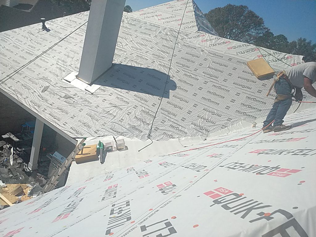 Residential Roofing Repair using Roof Replacement by American Roofing & Construction LLC
