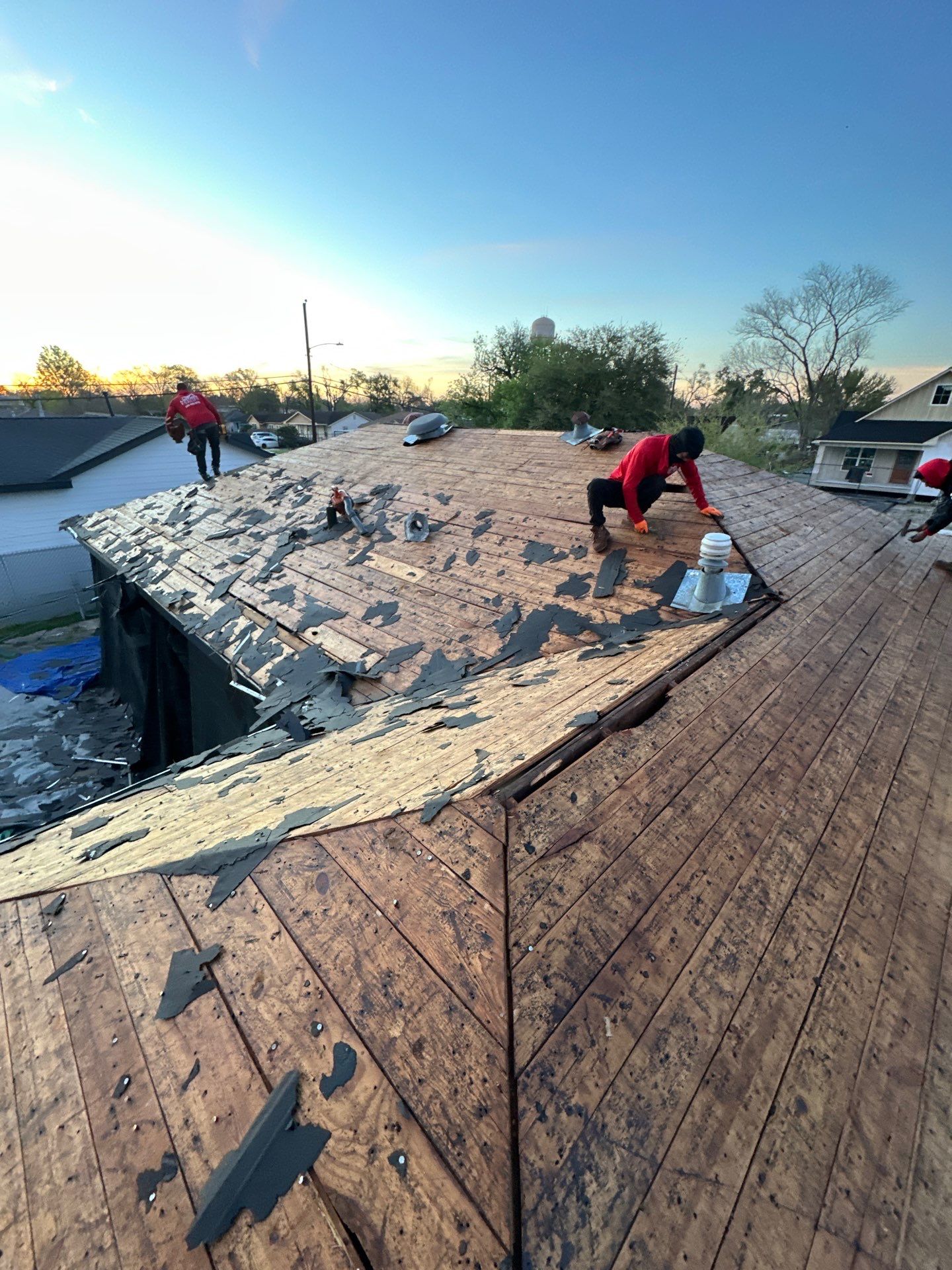 Project in Houston by Motion Roofing