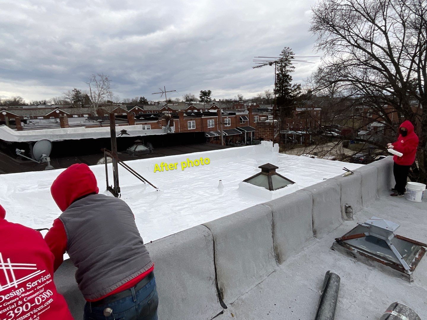 Residential Roofing Installation by Alpha Design Services