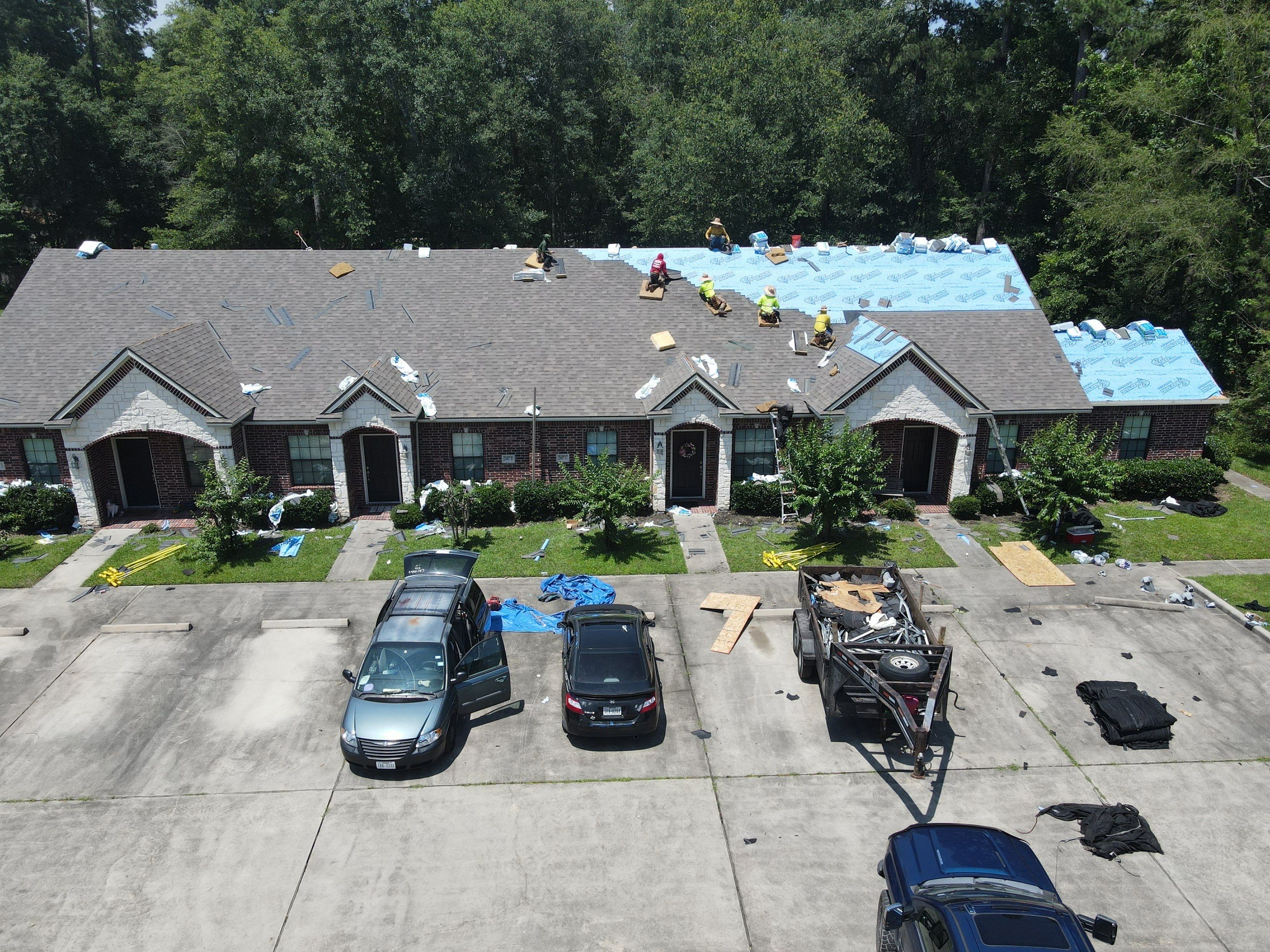 Commercial Roofing Installation using Malarkey Vista Impact Resistant by Roof Concepts Construction