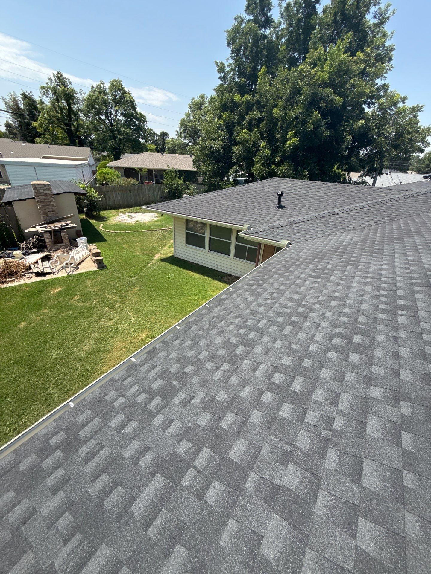 roof replacment & gutter removal/install in Enid by McCann's Roofing and Construction