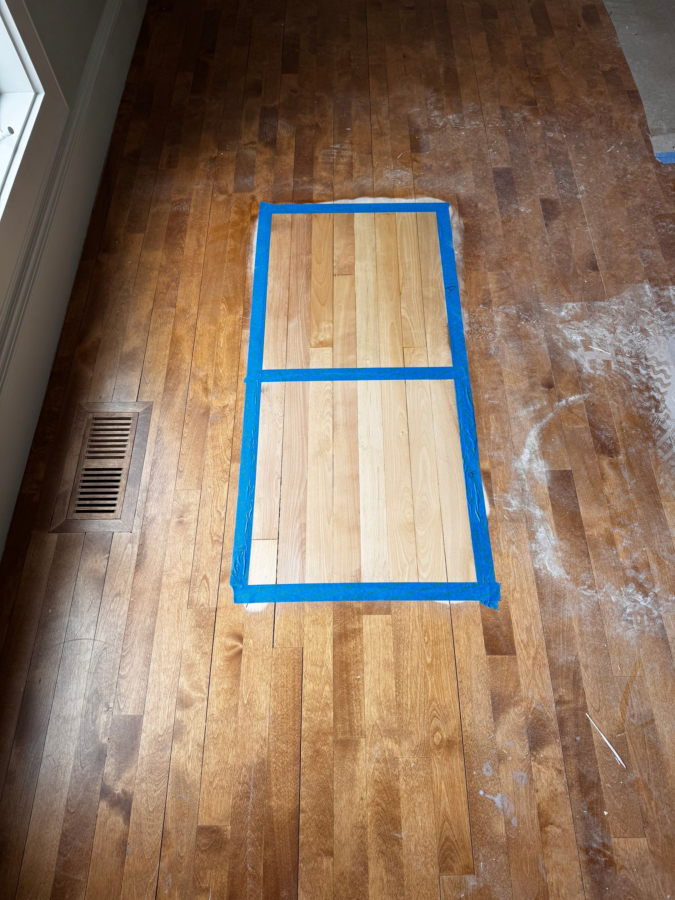 This refinish is UNRECOGNIZABLE! by RTBaldwin Hardwood Floors
