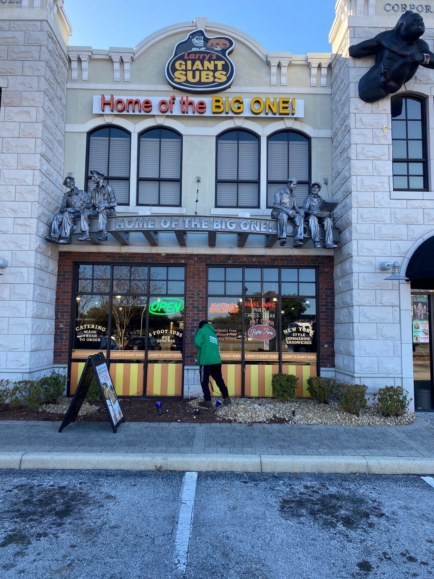 Larry’s Giant Subs | Rock & Mulch by ProGreen Services