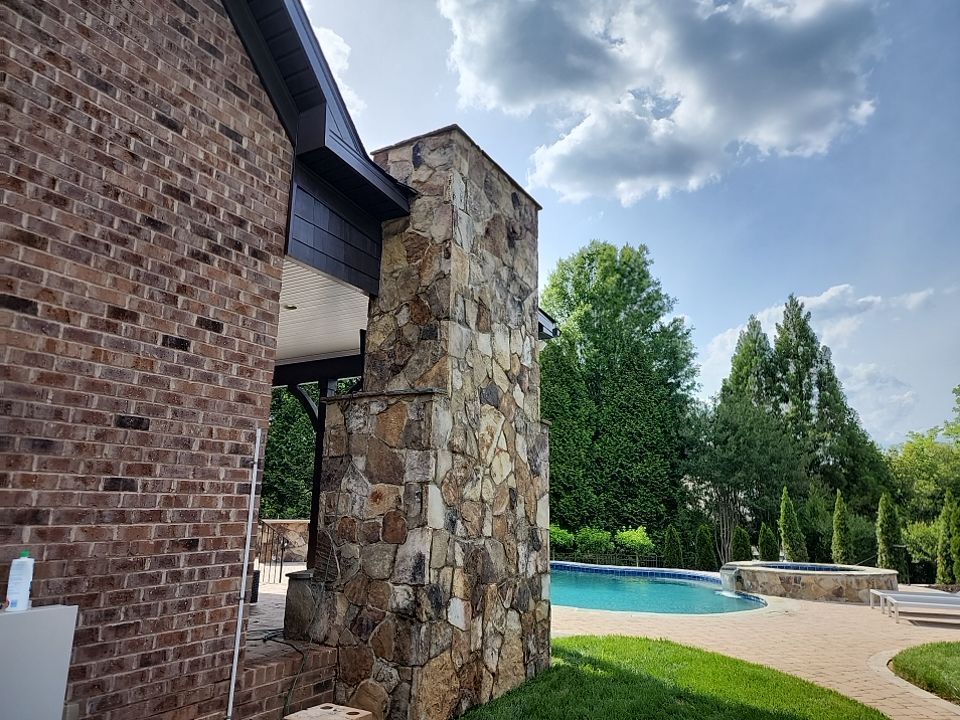 House Wash using cleaner by G&H Home Tech Pros LLC