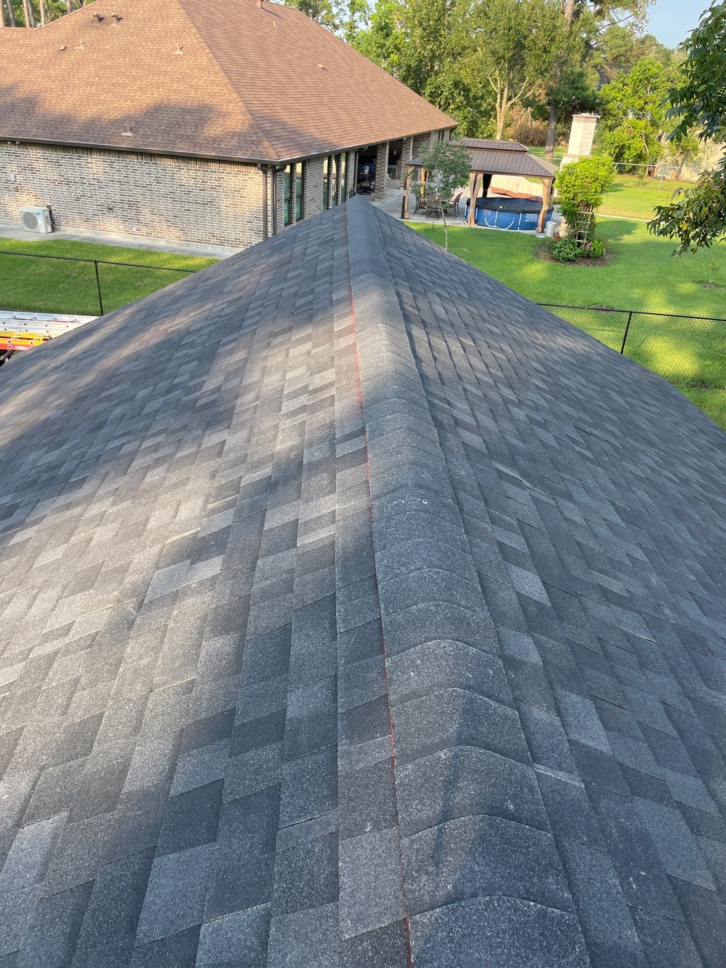 Residential Roofing Installation using Owen's Corning Duration (Lifetime) Shingles by Roof Repair Company