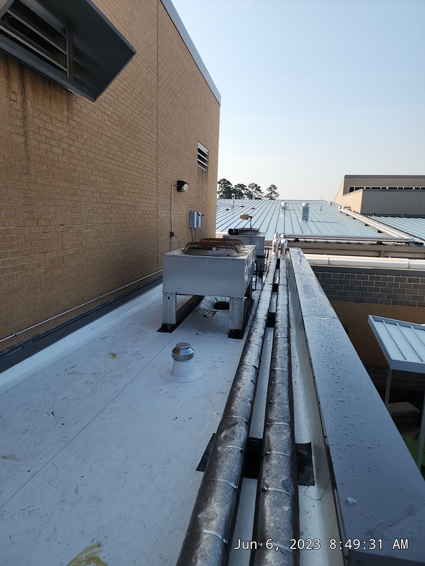 Choctaw Nation Hospital - Med Surg Building by Hostetler Roofing