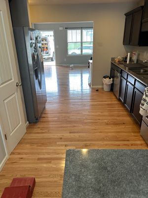 Prefinished Hardwood Glue Down