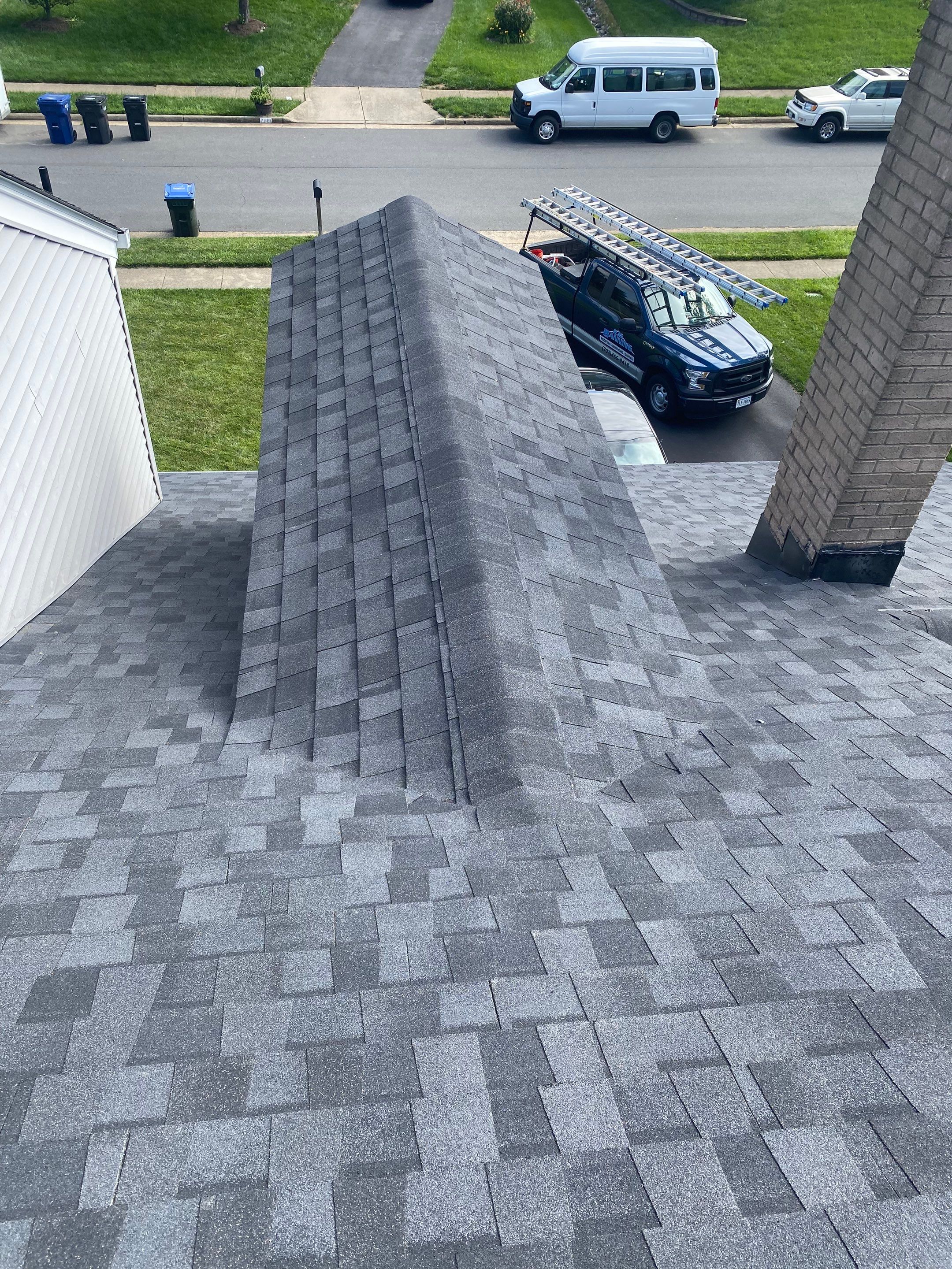 Springfield: CertainTeed Landmark Pro Designer Shingles in Max Def Moire Black by RM Banning, Inc.