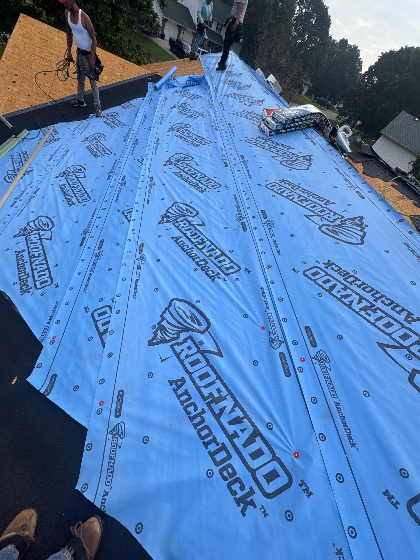 Residential Roofing Install - Atlas Pinnacle Pristine - Color Heather  by Titan Commercial & Residential Roofing 